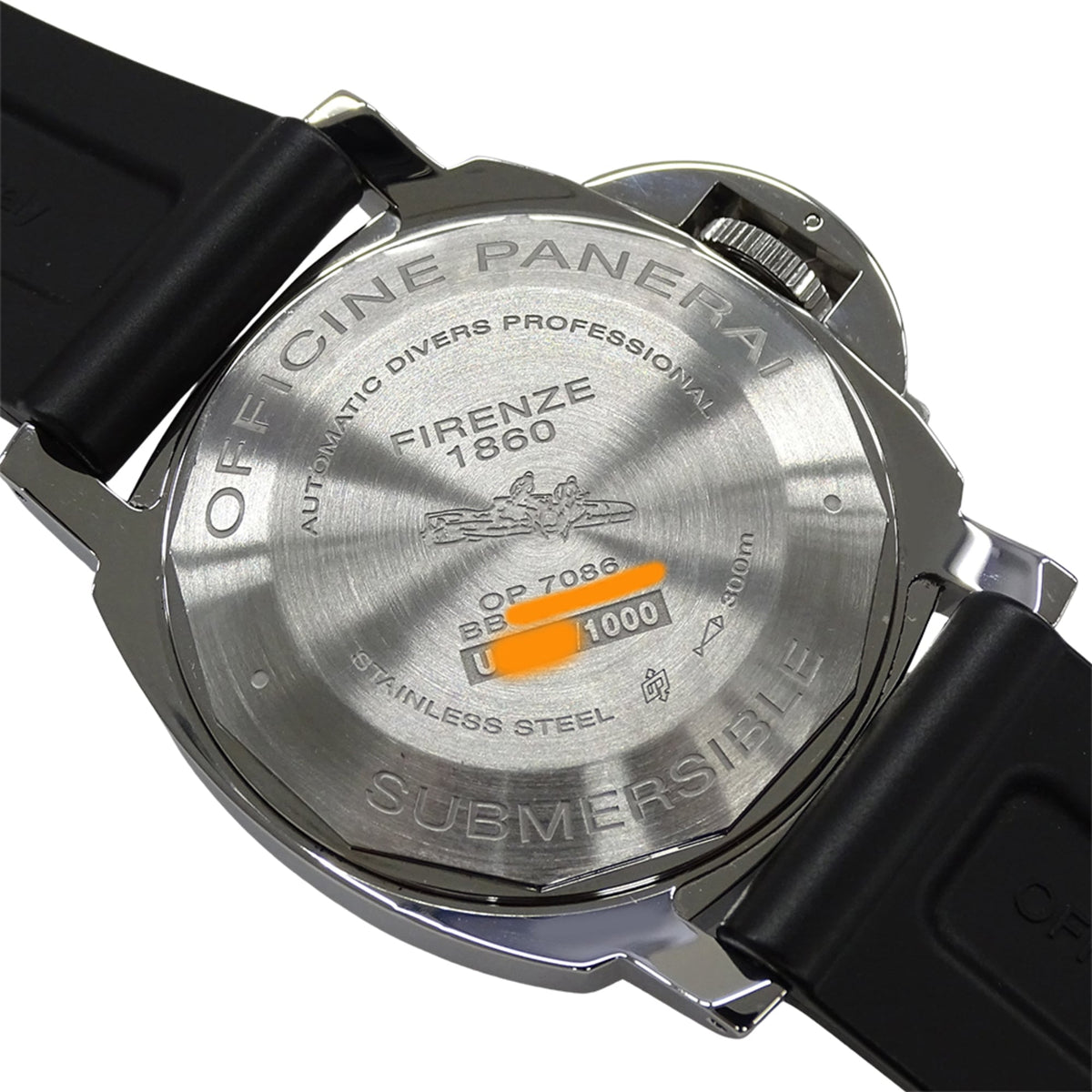 Panerai Luminor Submersible PAM01024 Black Dial 44mm Watch