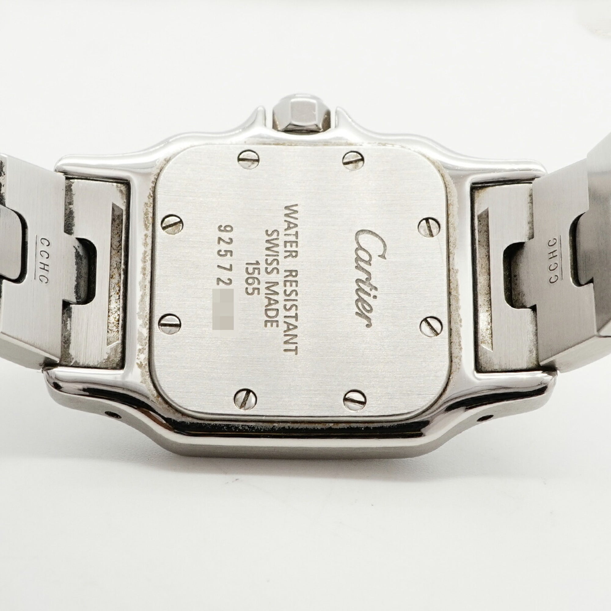 Cartier Santos Galbee SM W20056D6 Ivory Dial Women's Watch