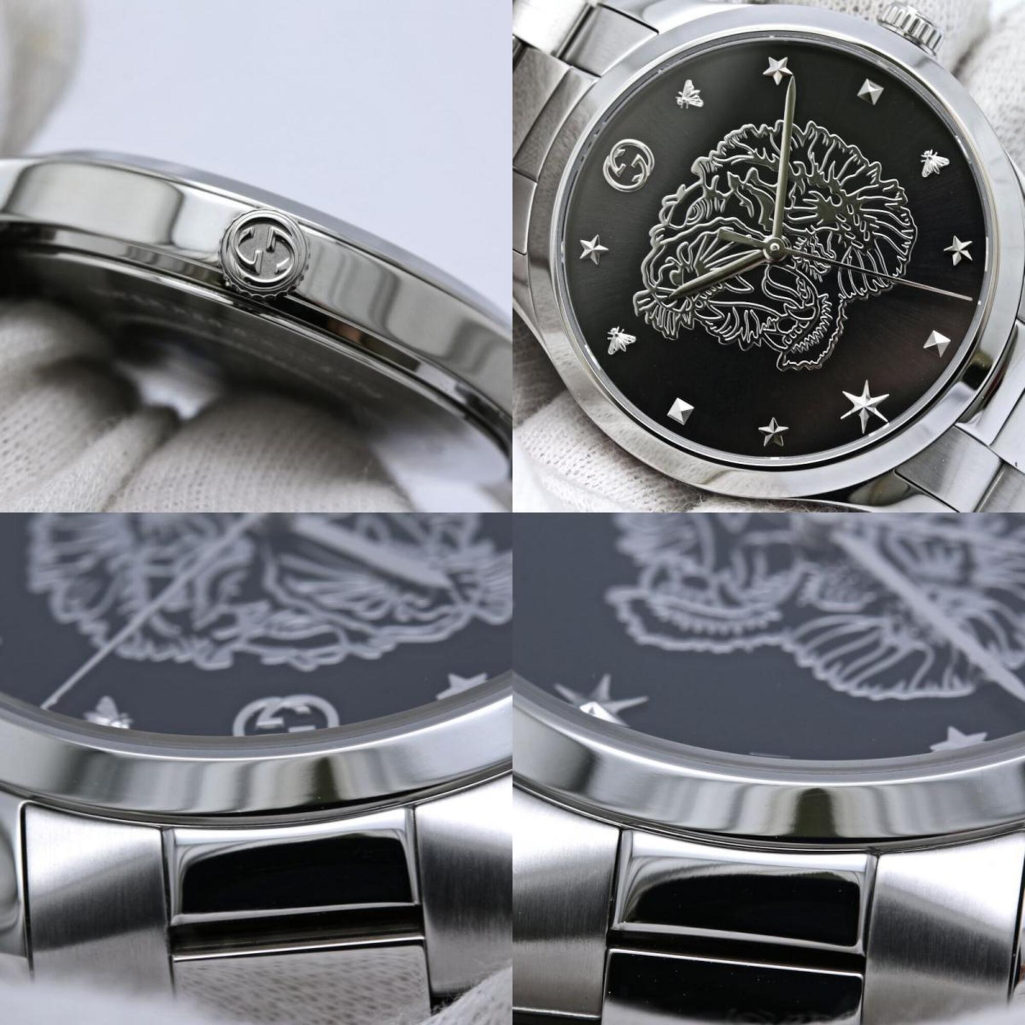 Montre Pour Hommes GUCCI G-Timeless YA1264125 126.4 en acier inoxydable /40427