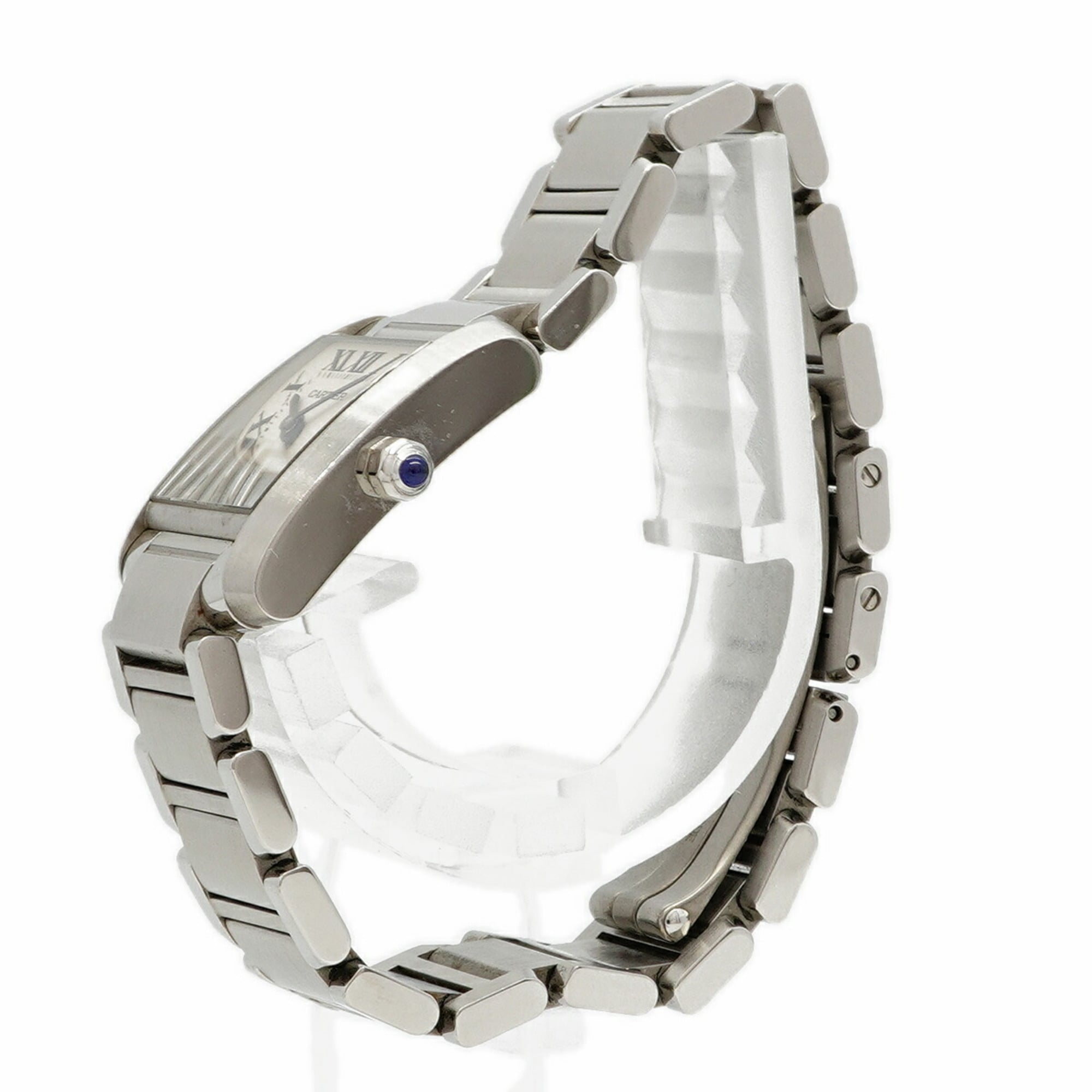 Cartier Tank Française SM W51008Q3 Ivory Dial Women's Watch