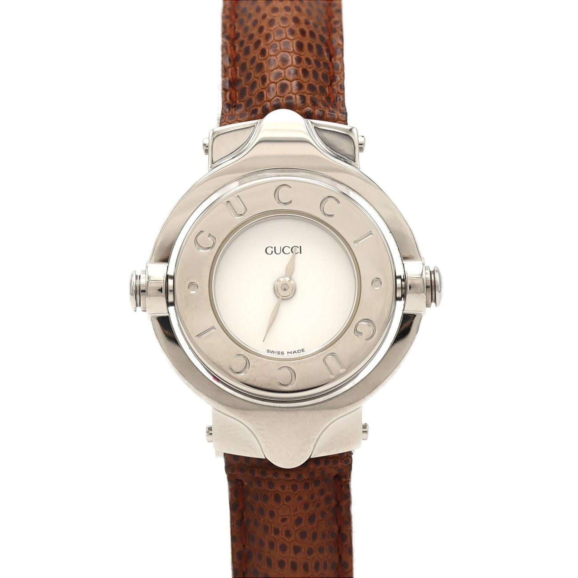 Gucci Turnface 6600L SS Quartz Watch