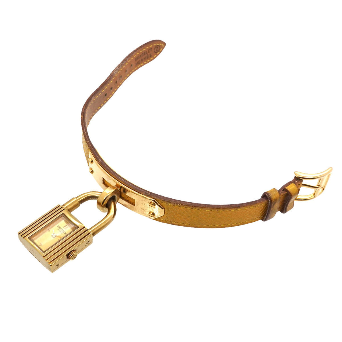 Hermes Kelly Gold Dial 20mm Watch