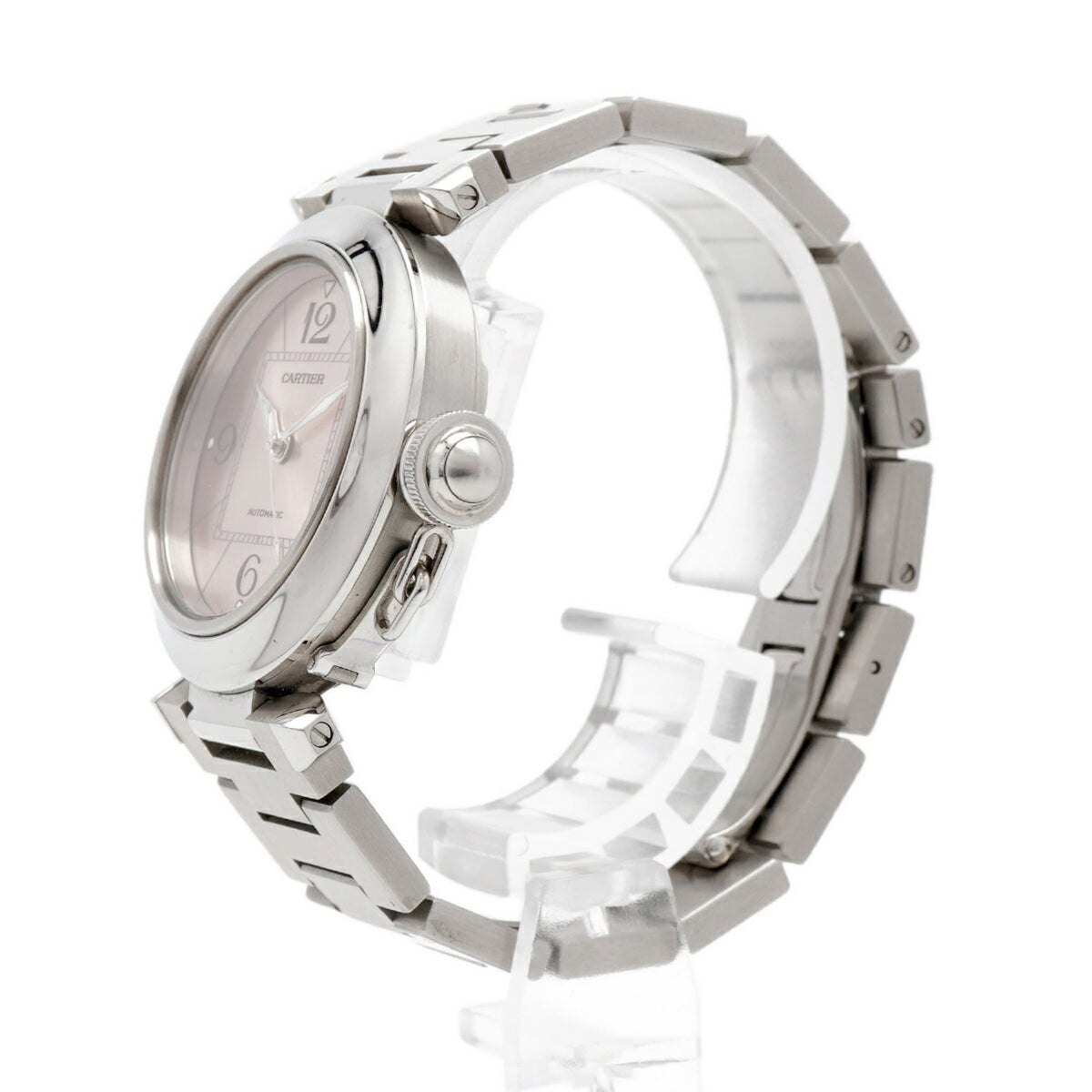 Cartier Pasha C W31075M7 Pink Dial 35mm Watch