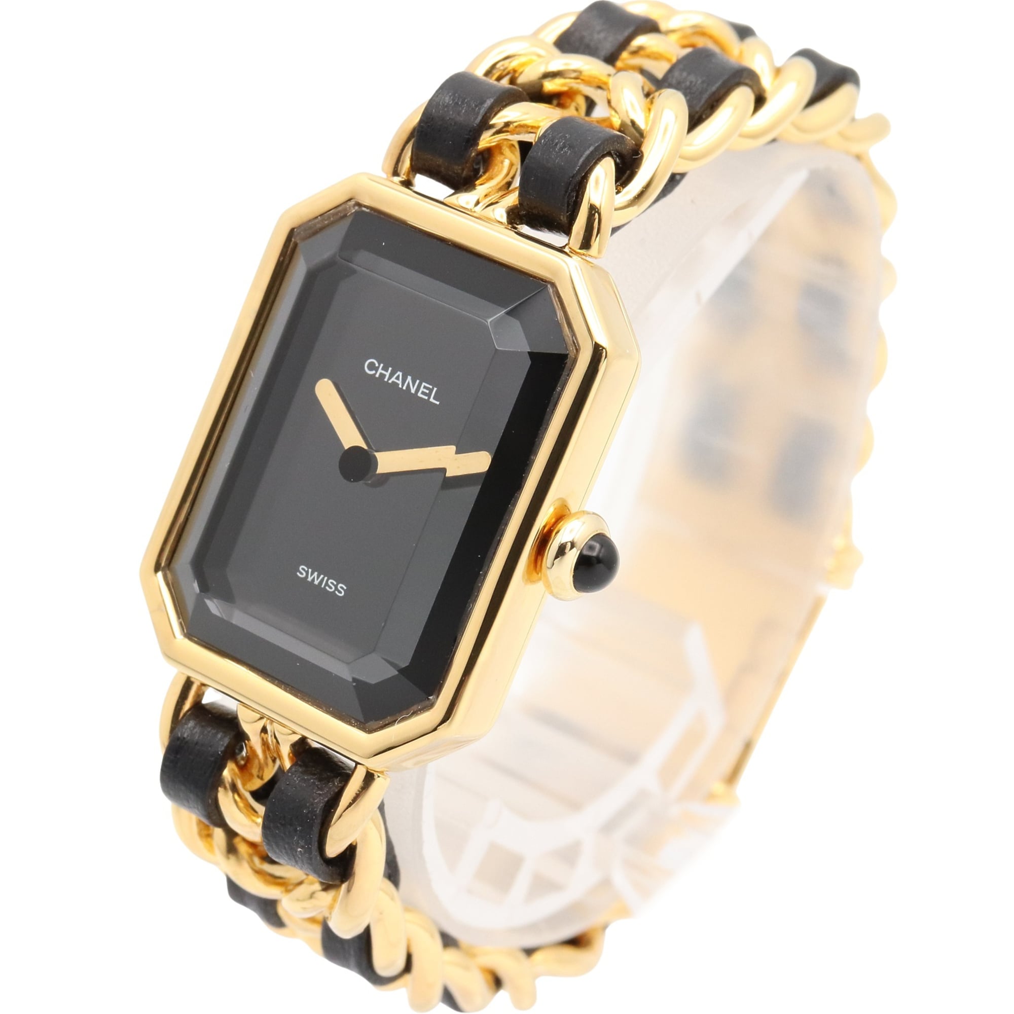 Chanel CHANEL Première S H0001 Black Dial 20mm Watch