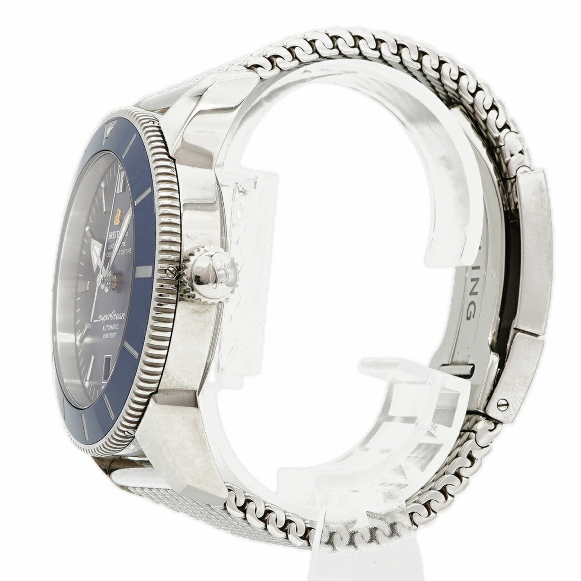 Breitling Superocean AB2020 Blue Dial Men's Watch