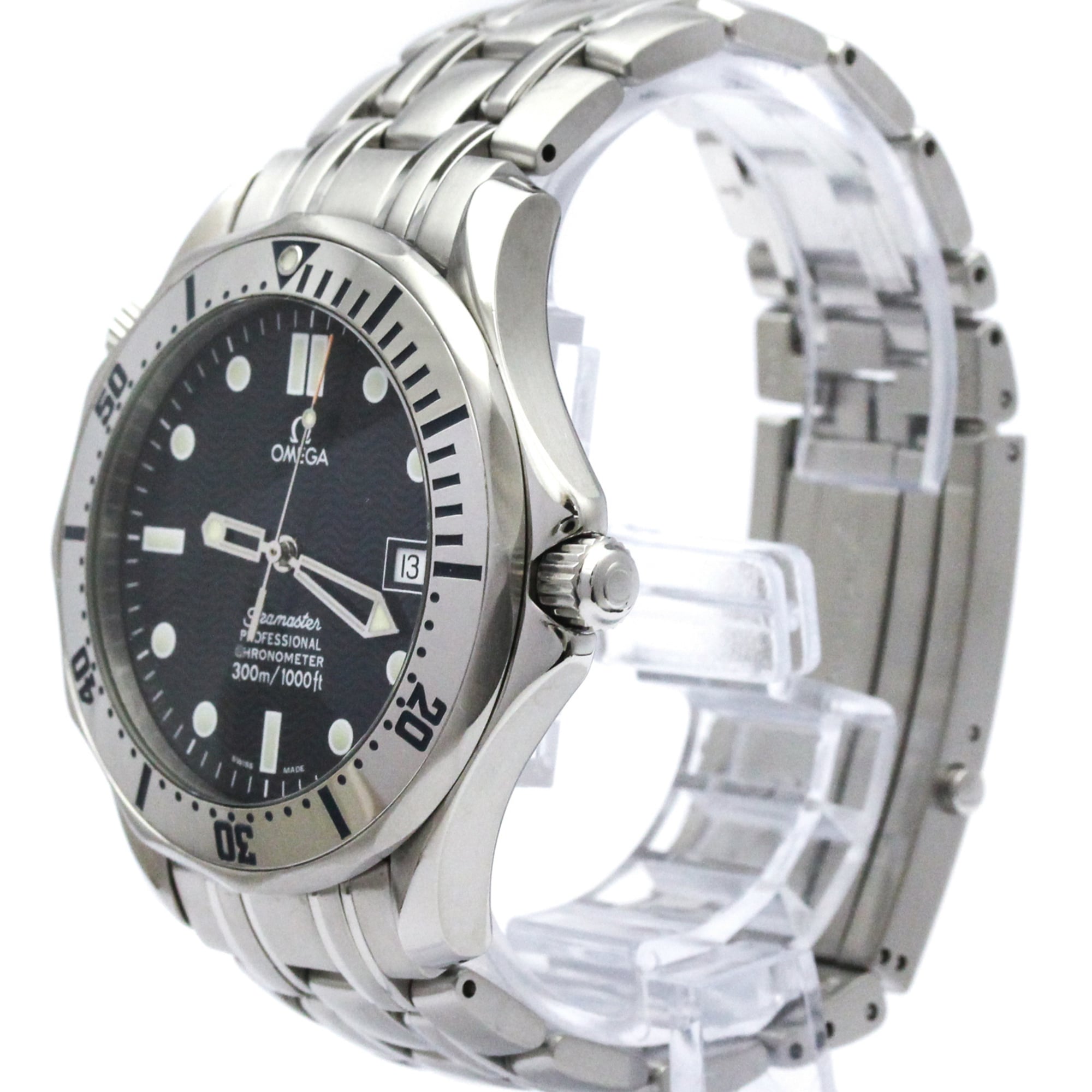 Omega Seamaster 2532.8 Blue Dial 41mm Watch