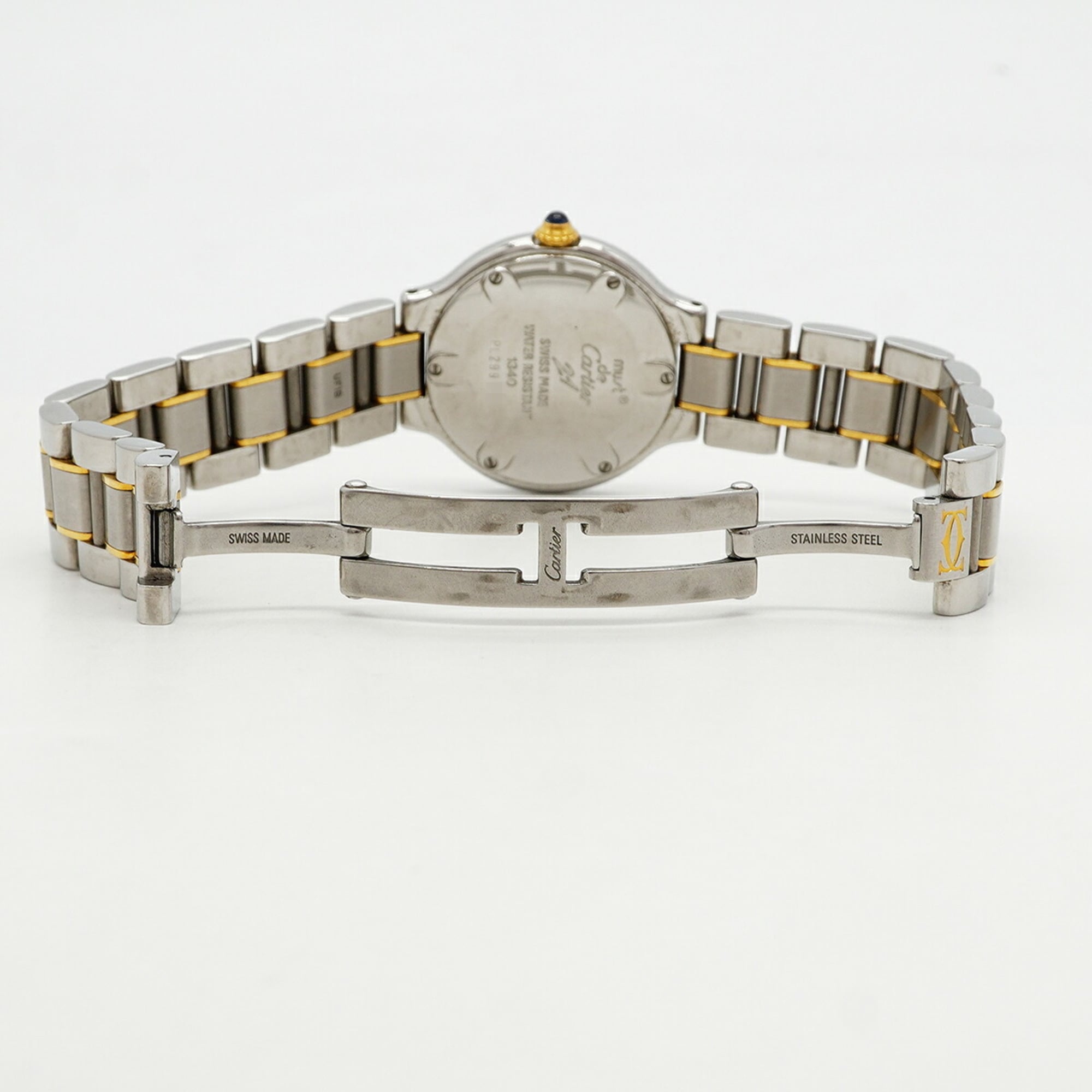 Cartier Must 21 SM W10073R6 Silver Dial Wo