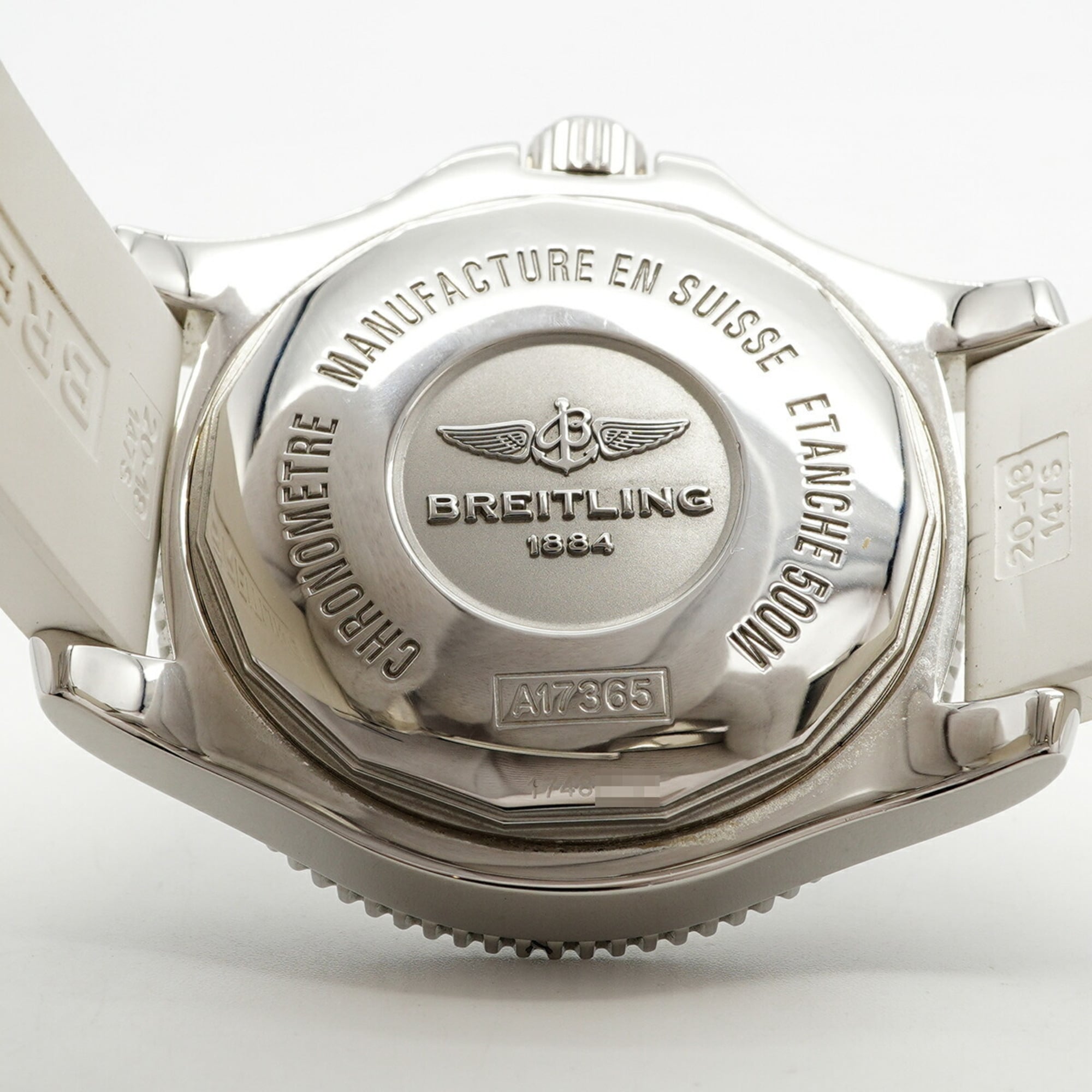 Breitling Superocean 42 A17365 herenhorloge met witte wijzerplaat