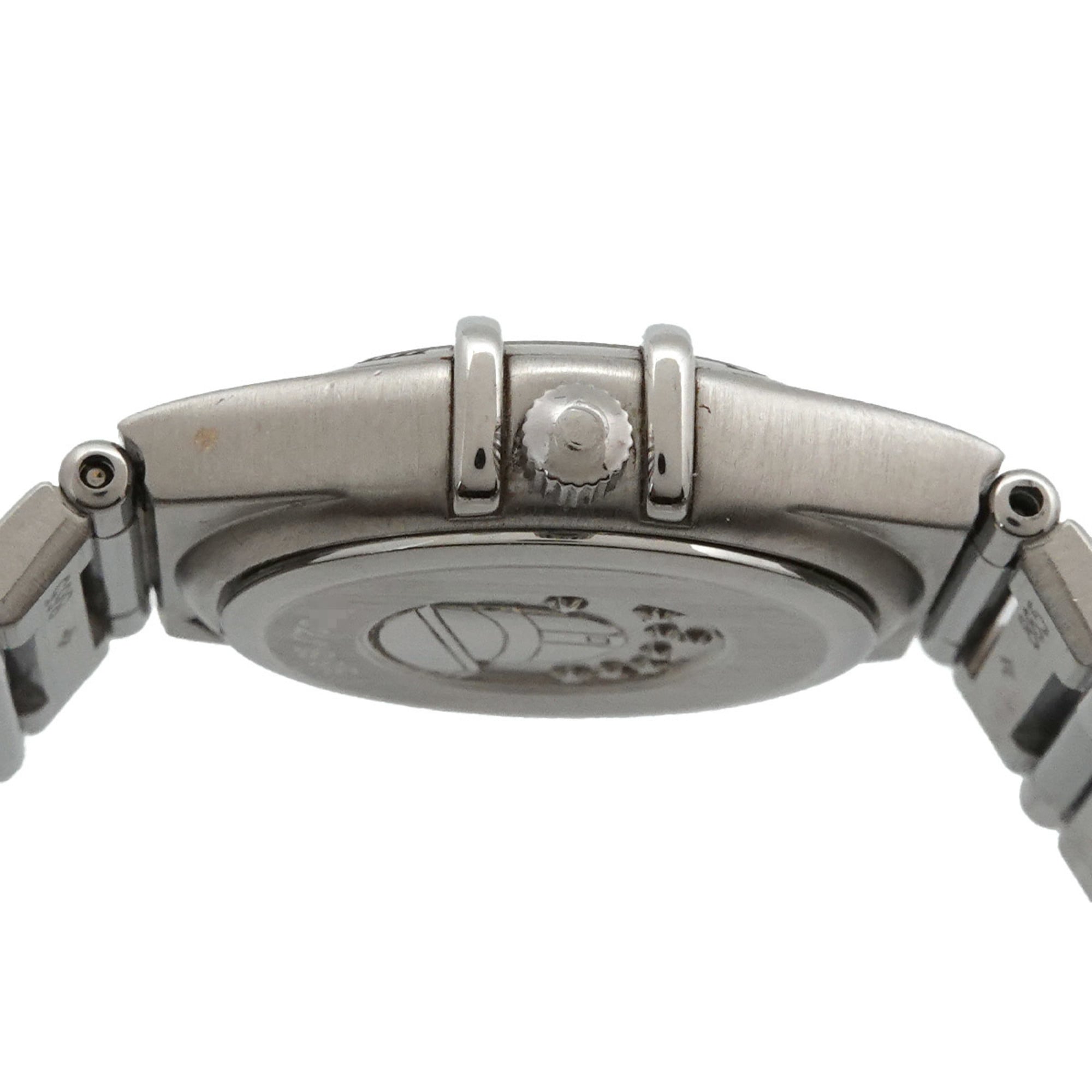 Omega Constellation Mini Cindy Crawford Limitierte Auflage (1999 Exemplare) 1563 86 Damenuhr 16 Diamanten und blauem Quarz