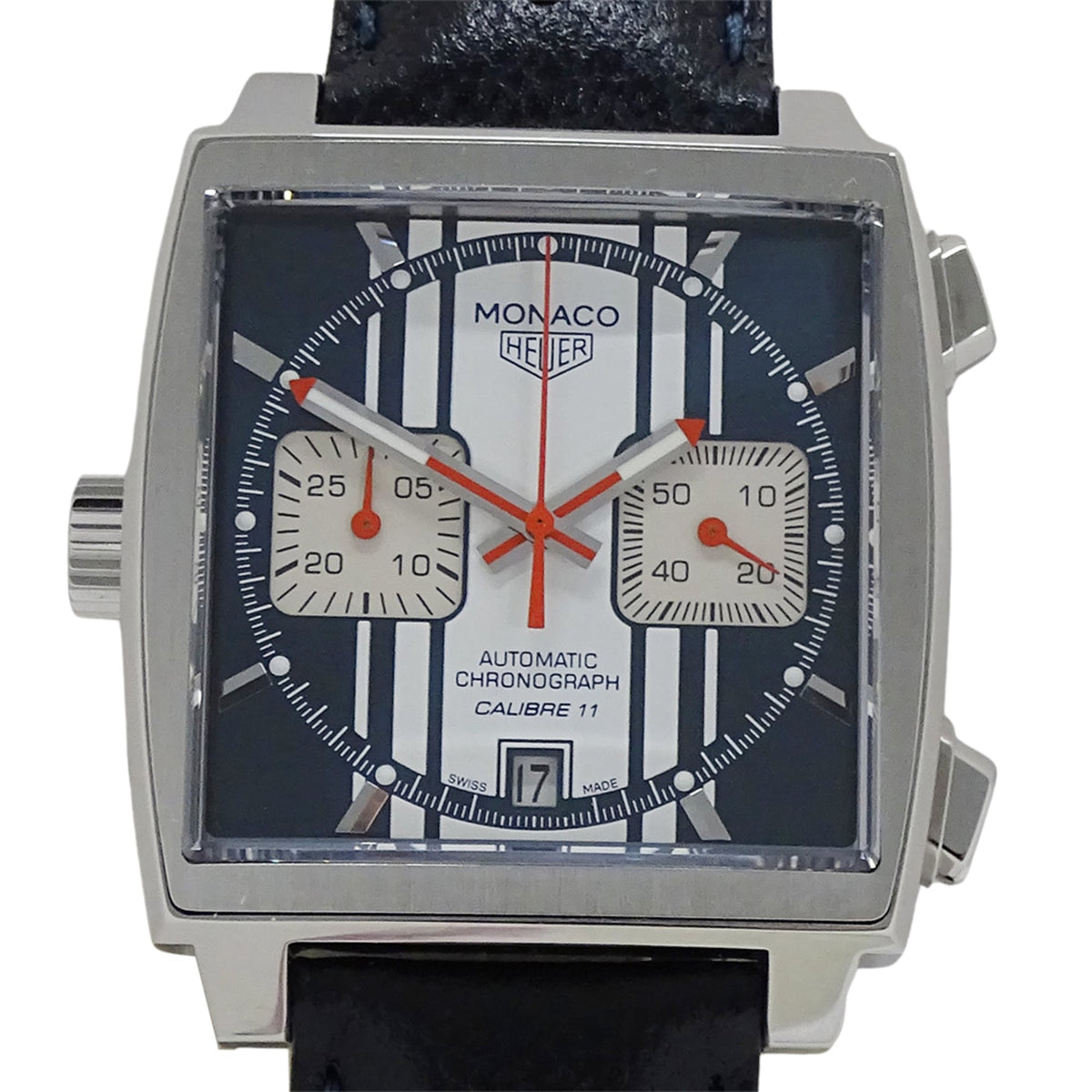 TAG Heuer Monaco CAW211D CAW211D FC6300 Blue Dial 39mm Watch