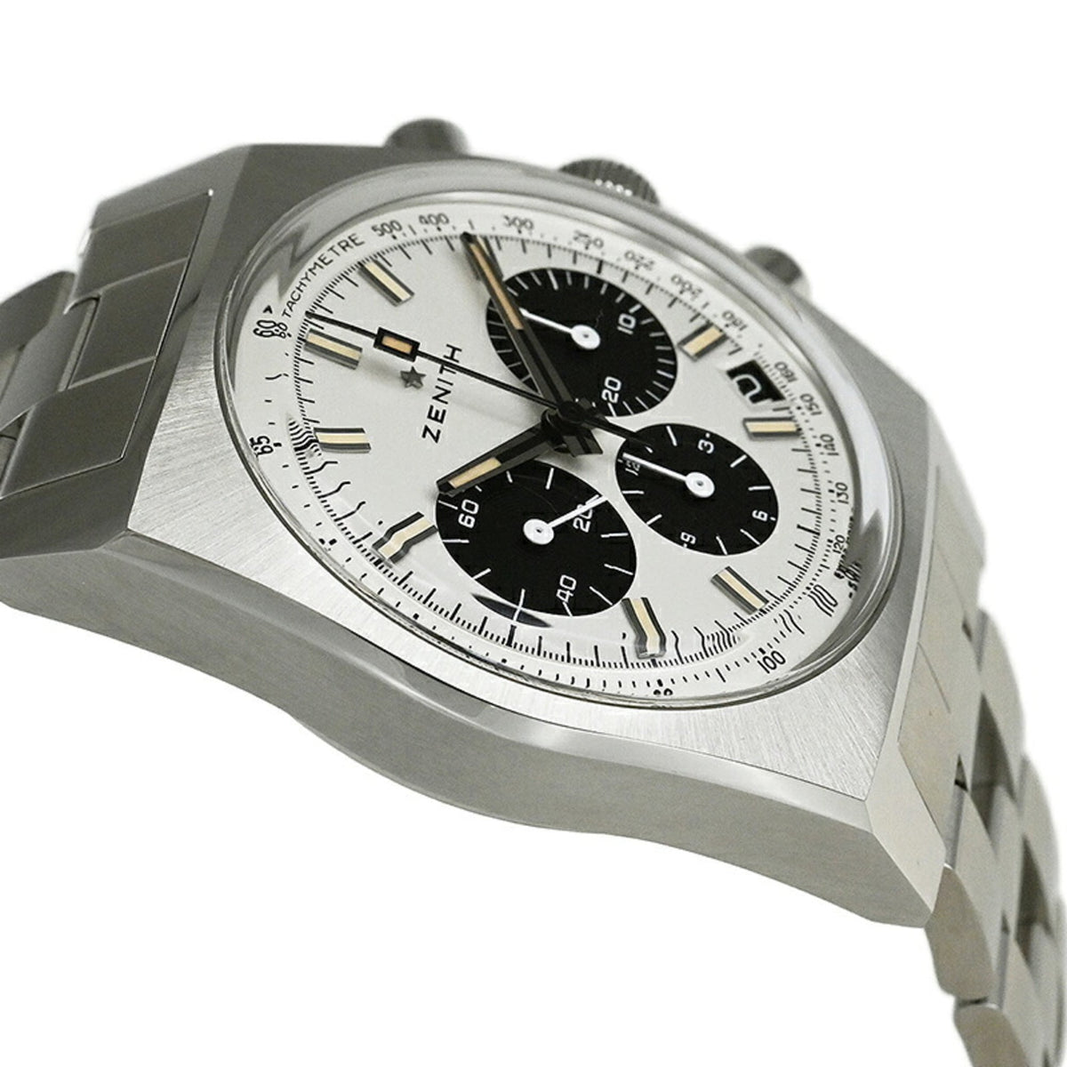 Zenith Chronomaster A384 Revival Lupin III Second Edition 03.L384-2.400/07.M384 Black, White Dial 37mm Watch