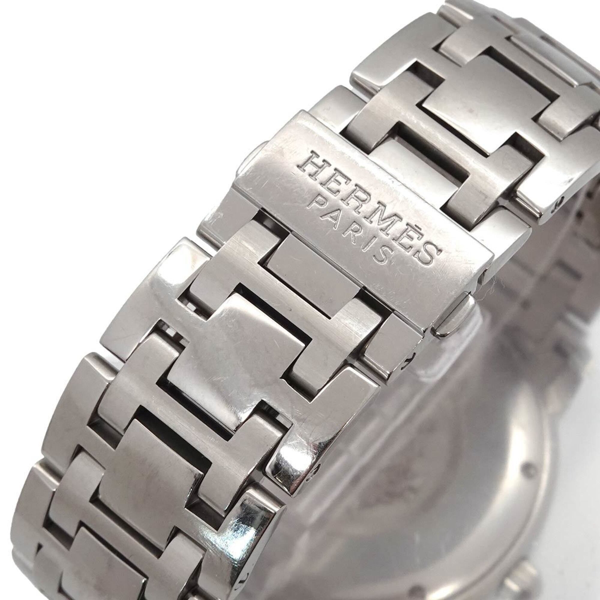 Hermes Clipper CP2 810 Silver Dial 39mm Watch
