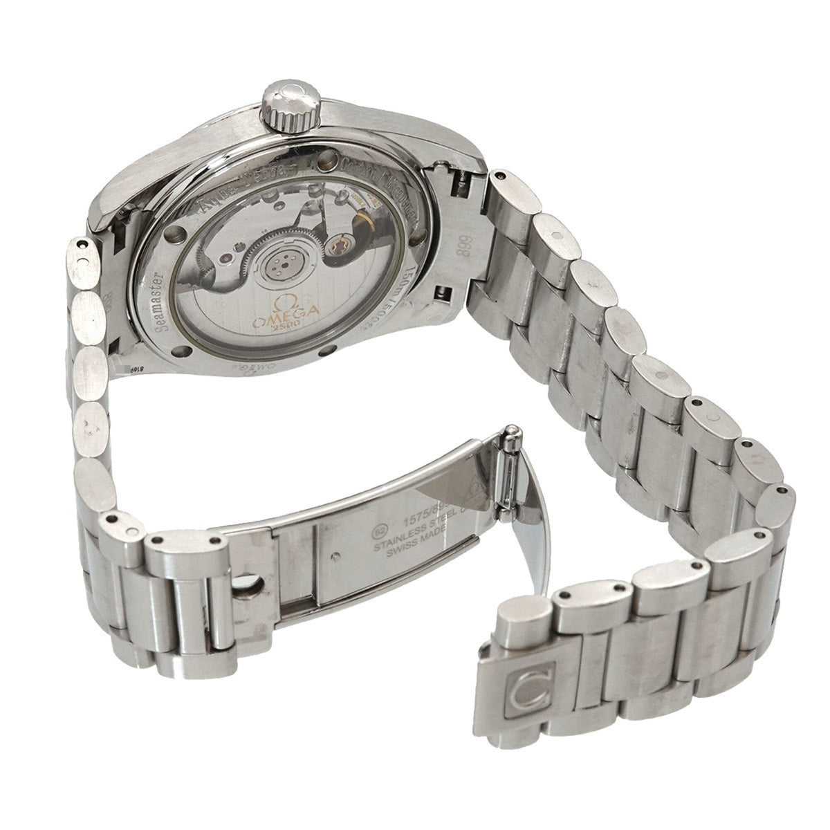 Omega Seamaster Aqua Terra Co-Axial 2504 met zilveren wijzerplaat, 36 mm