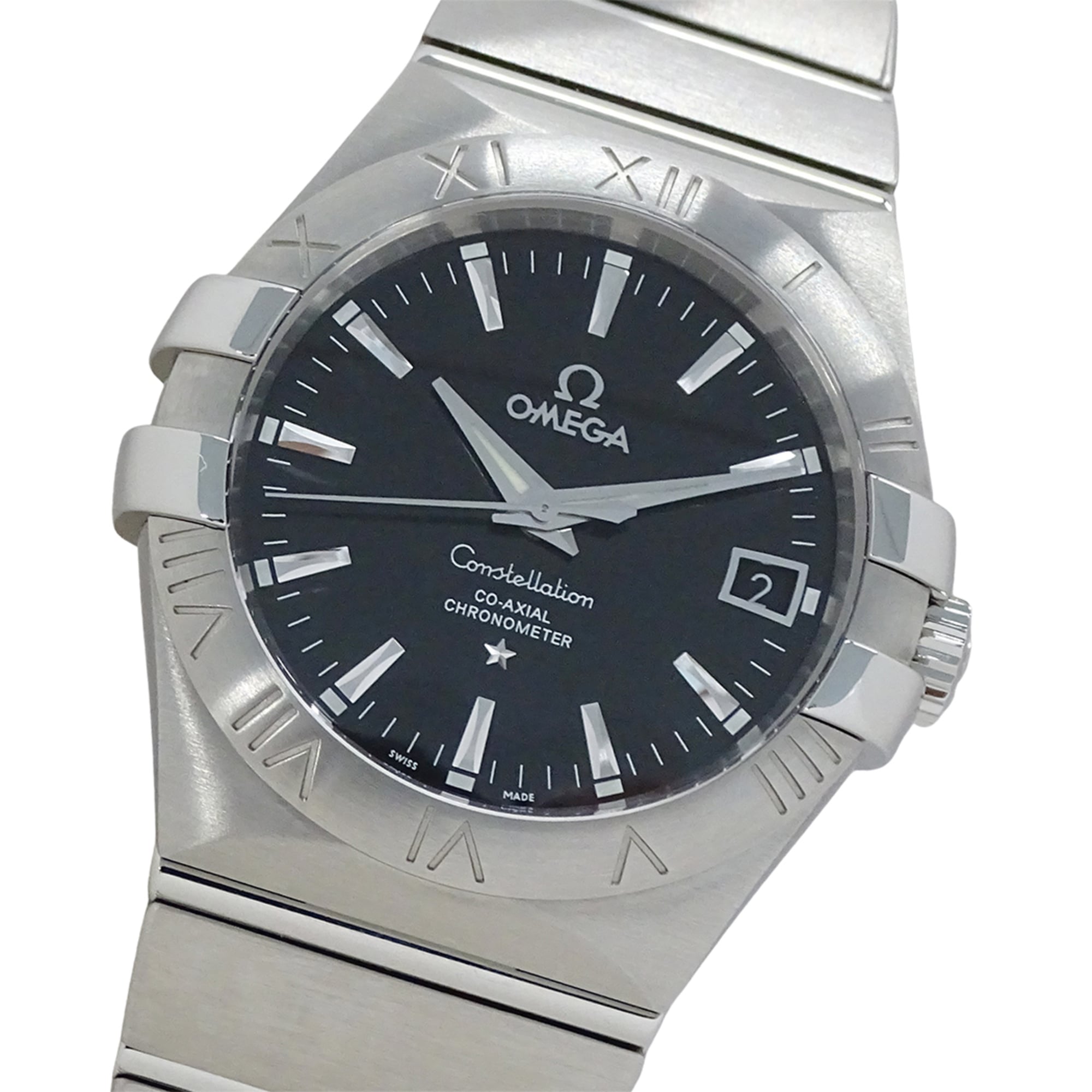 Omega Constellation 123.10.35.20.01.001 Black Dial 35mm Watch