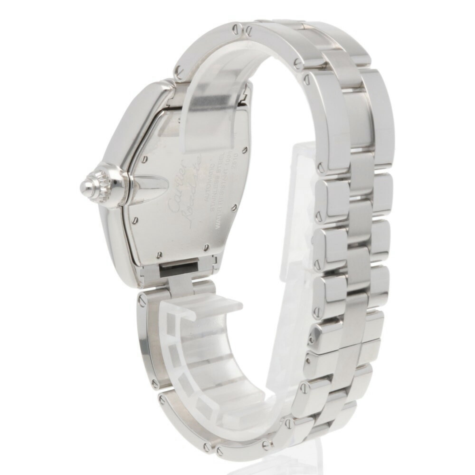 Cartier Roadster LM-horloge, roestvrij staal 2510, automatisch, heren
