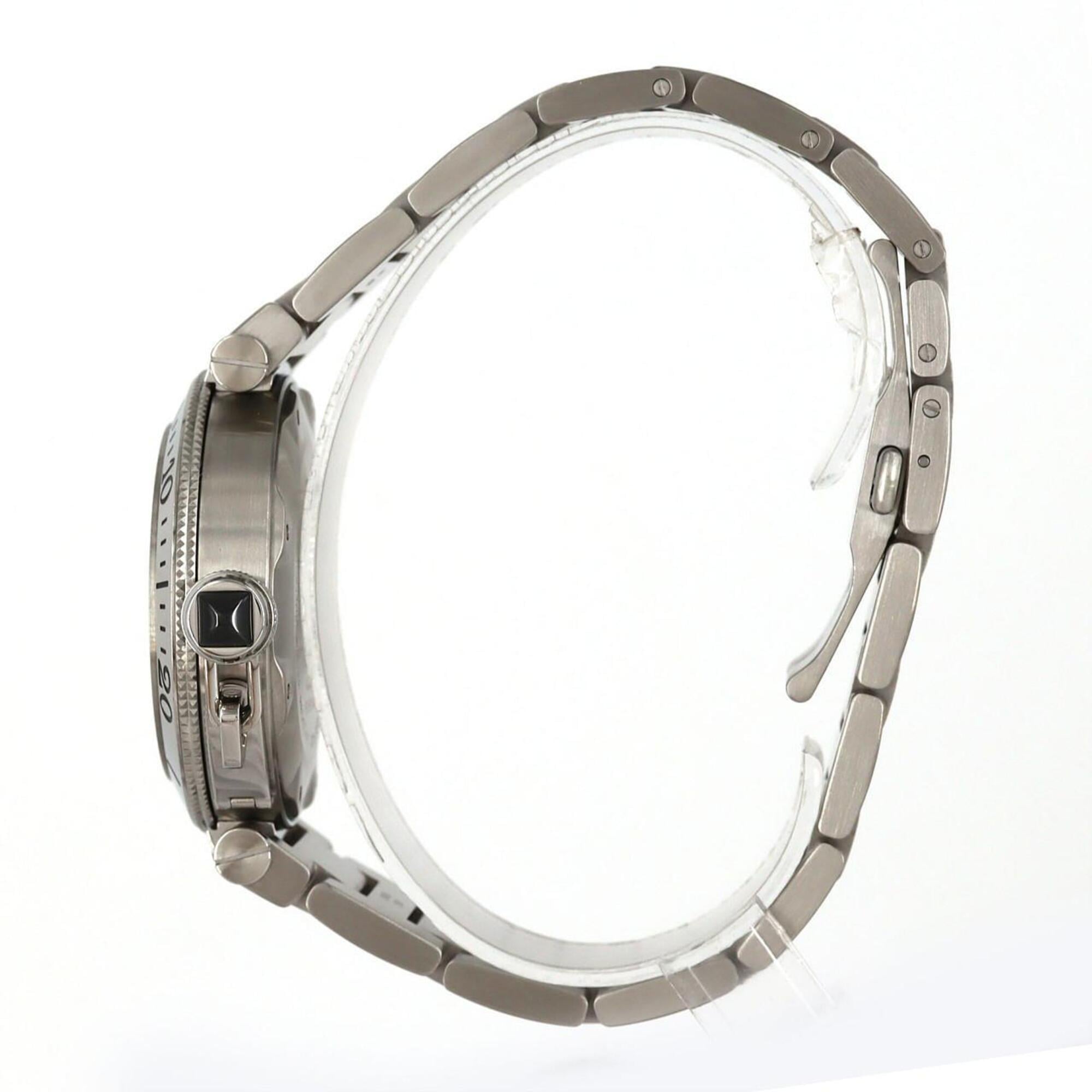 Cartier Pasha Seatimer W31077M7 Stainless Steel Automatic Watch