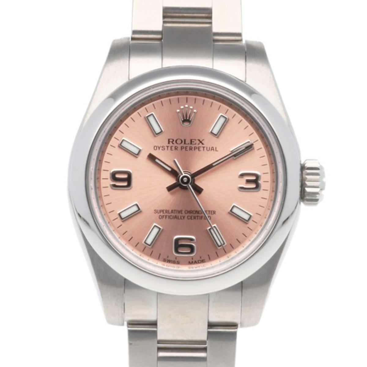 Rolex Oyster Perpetual 176200 Rosa Zifferblatt 26 mm Uhr