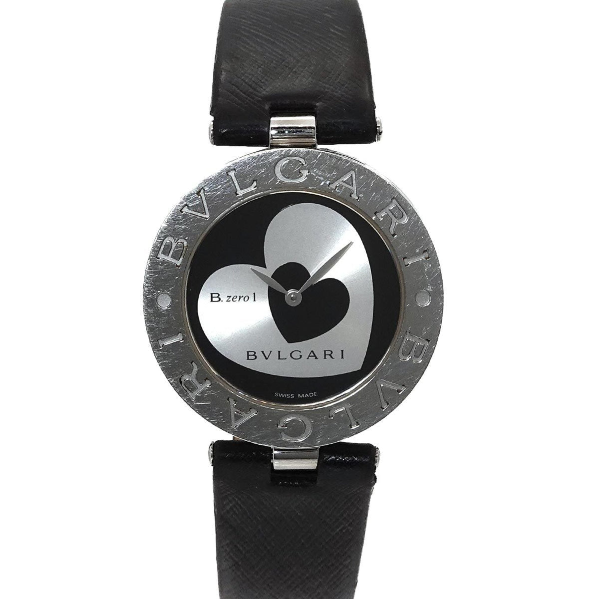 Bulgari B-Zero1 Double Heart BZ35S Black, Silver Dial 35mm Watch