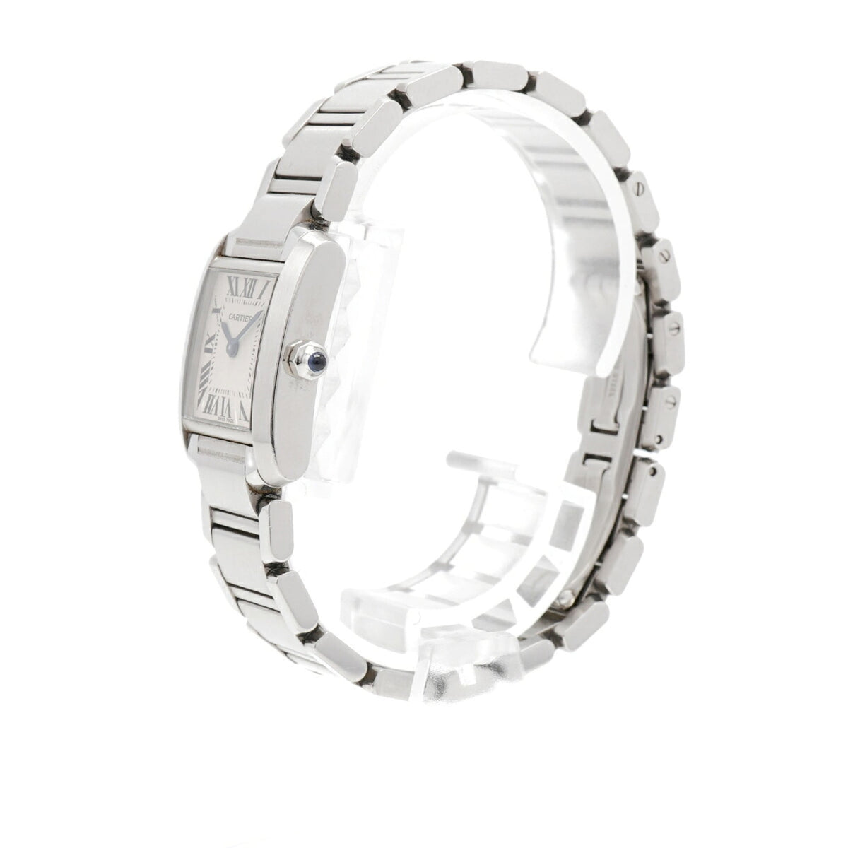 Cartier Tank Française SM W51008Q3 Ivory Dial 20mm Watch