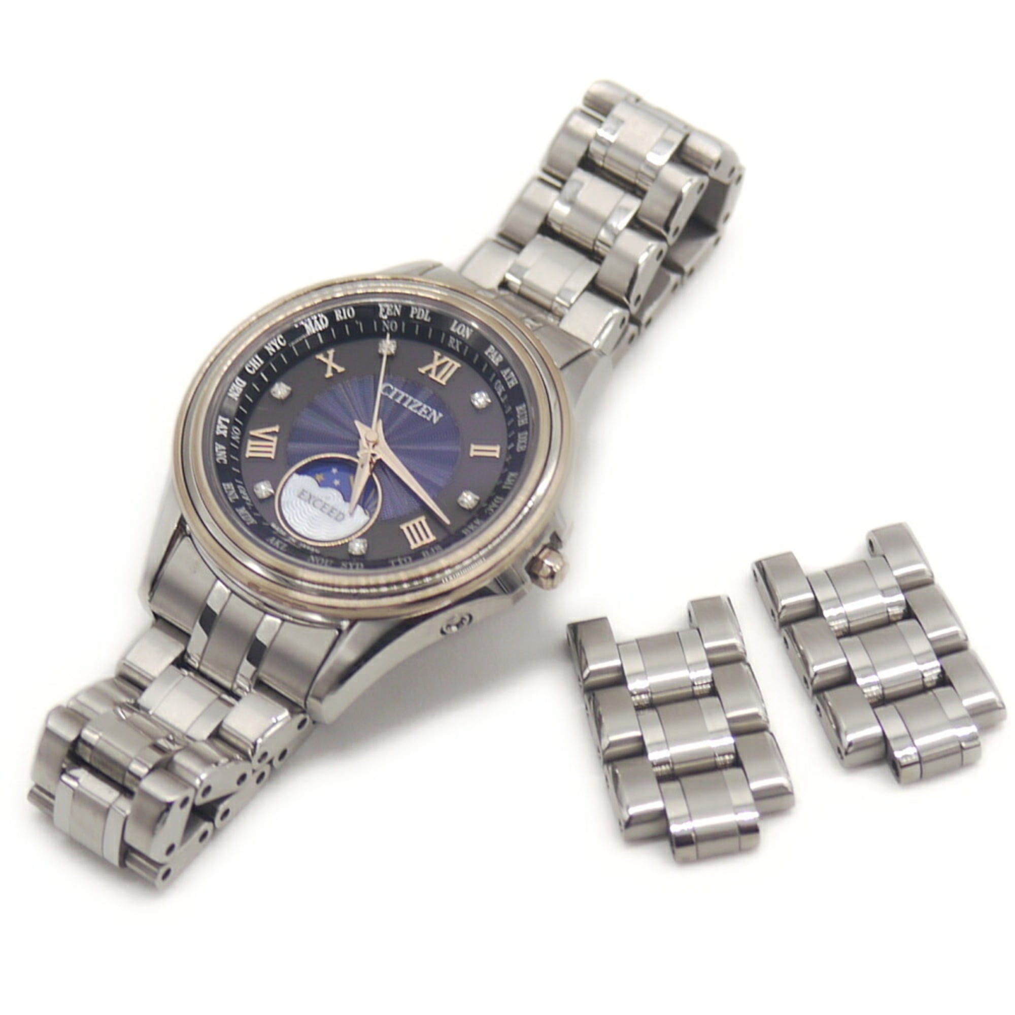 Citizen EXCEED EE1016-66F Blue Dial 30mm Watch