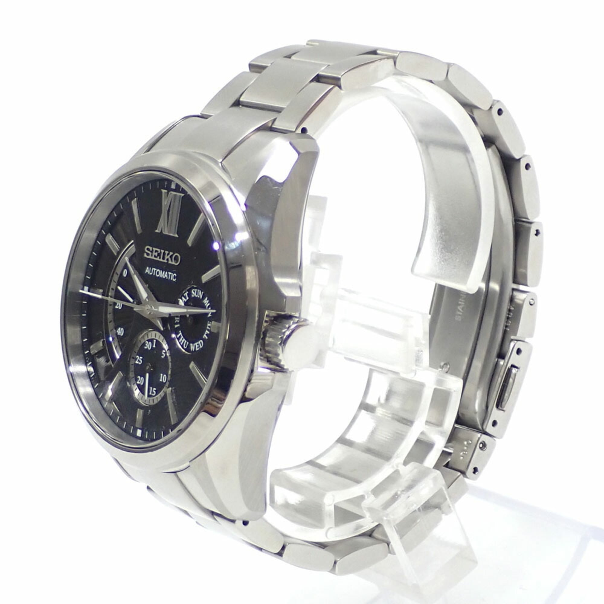 Seiko Brightz Men's Automatic Watch, Stainless Steel, SDGC023, Winding, Mechanical