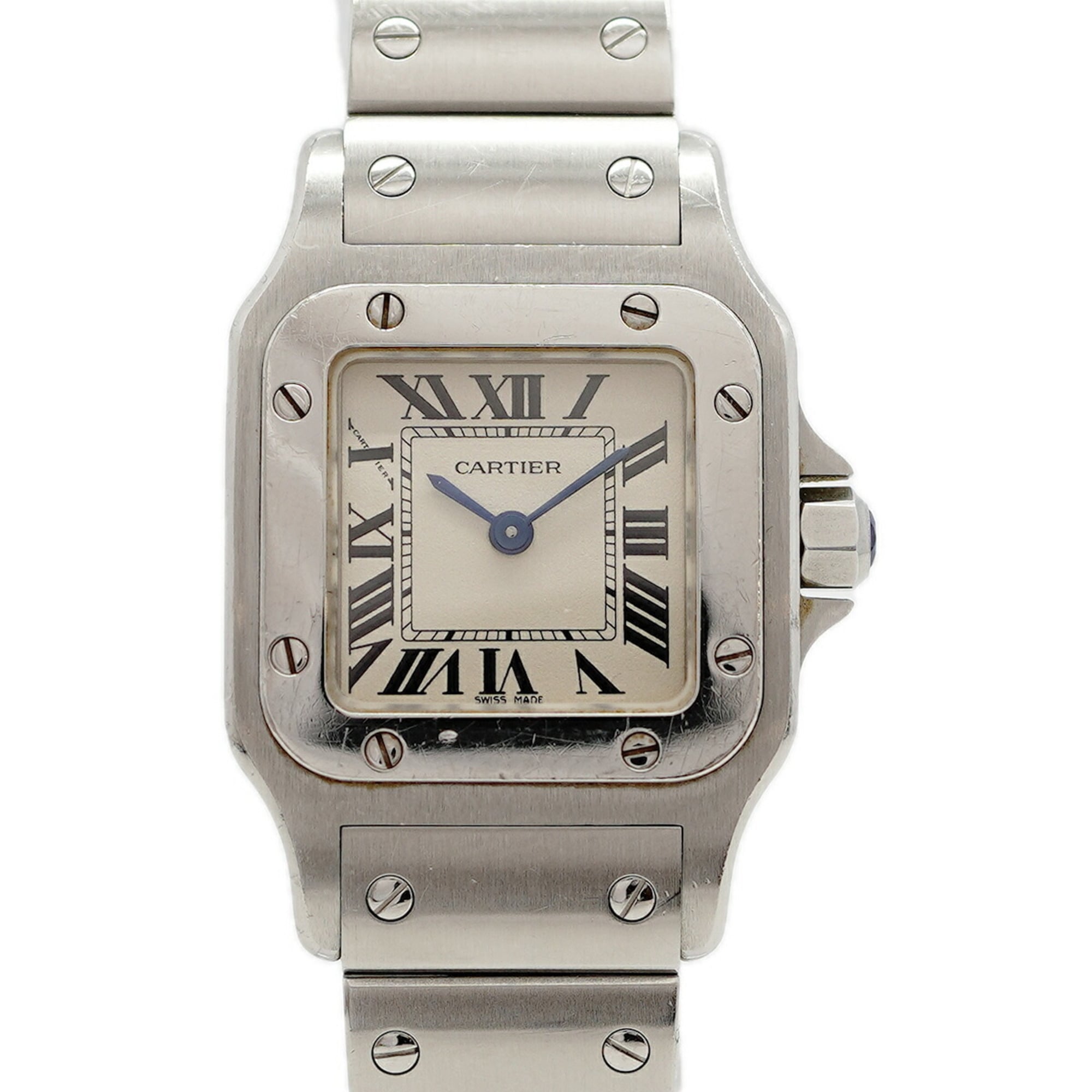 Cartier Santos W20056D6 Silver Dial 23mm Watch