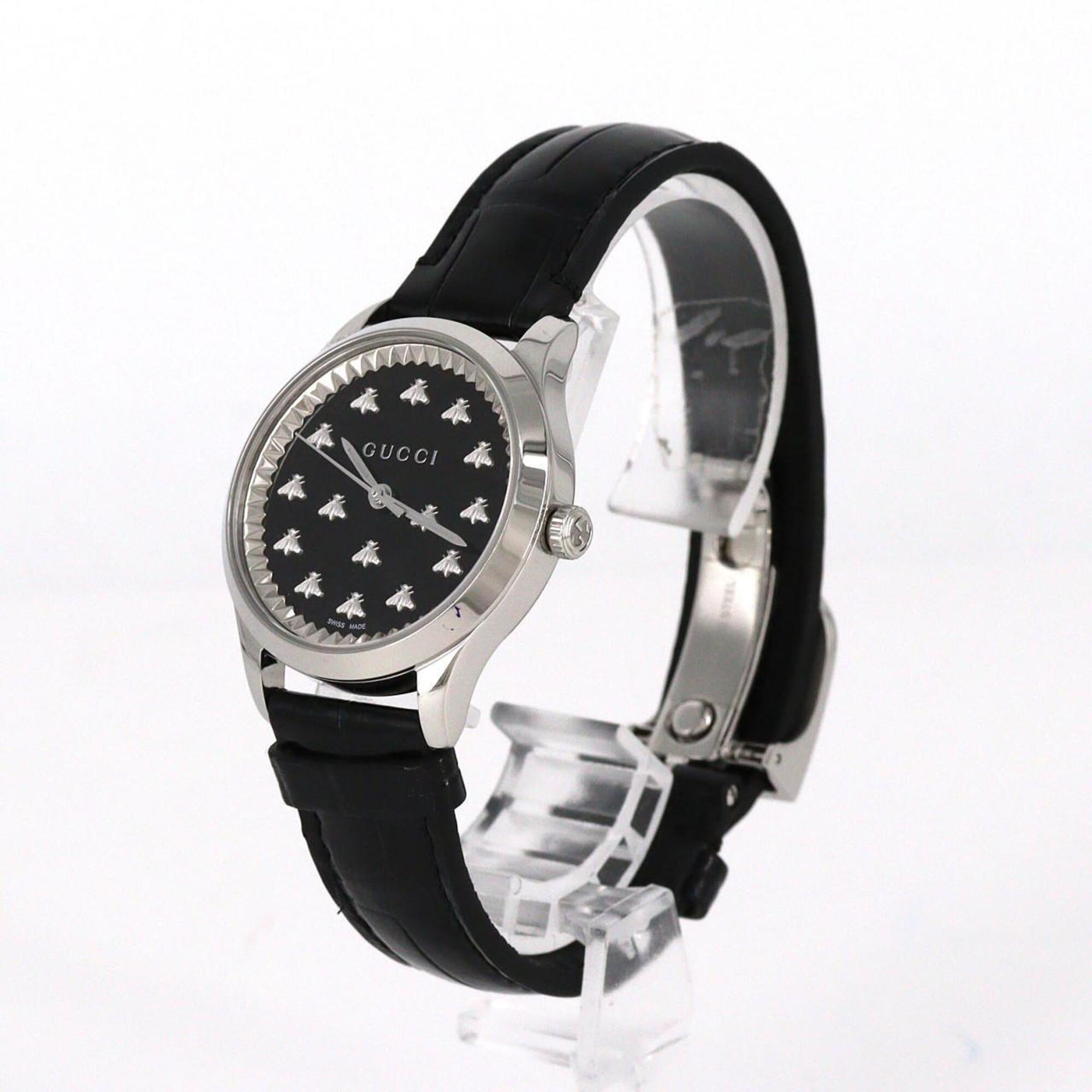 Gucci G-Timeless YA1265055 Black Dial 32mm Watch