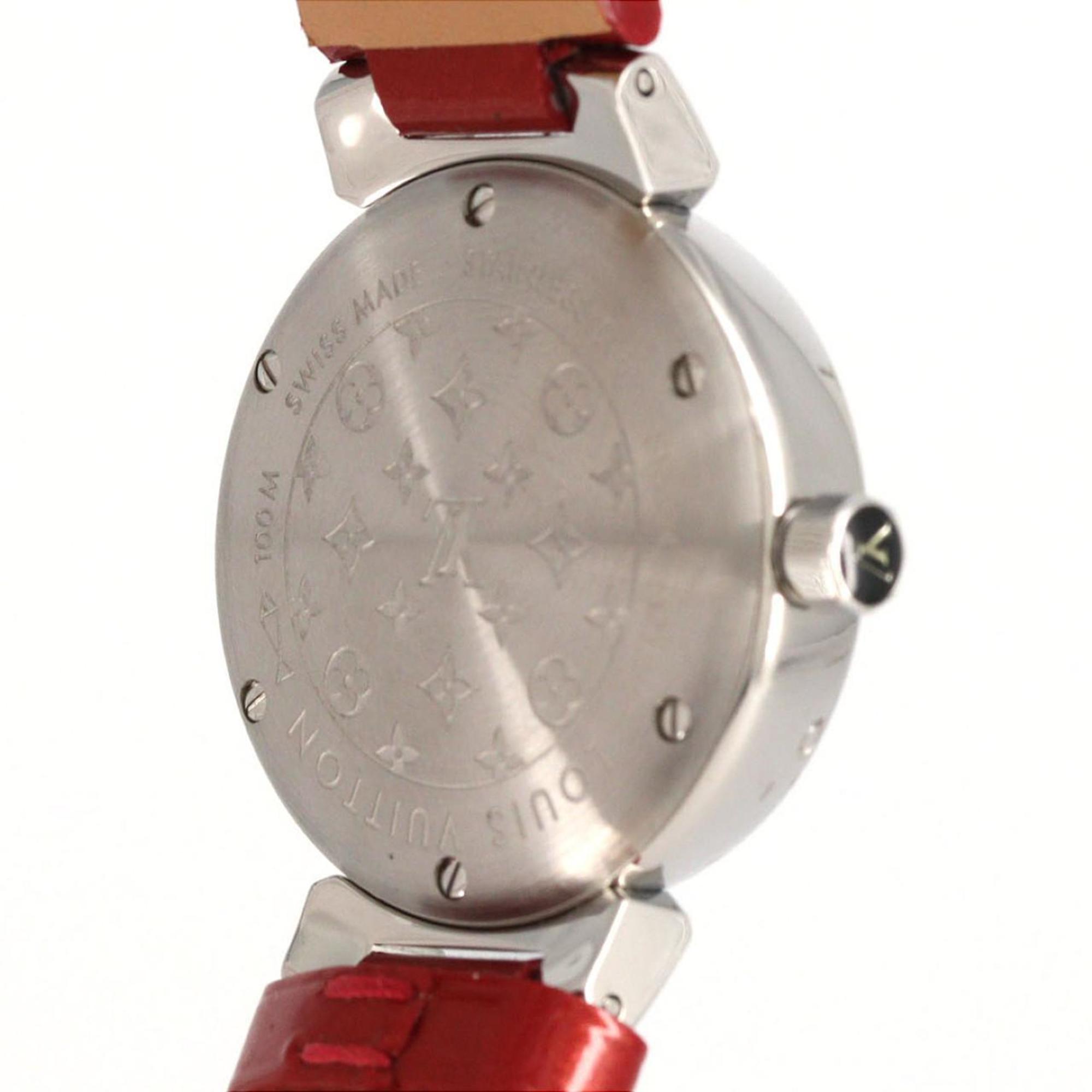 Louis Vuitton Tambour Lovely Cup 12P Q12M1 roestvrijstalen quartzhorloge