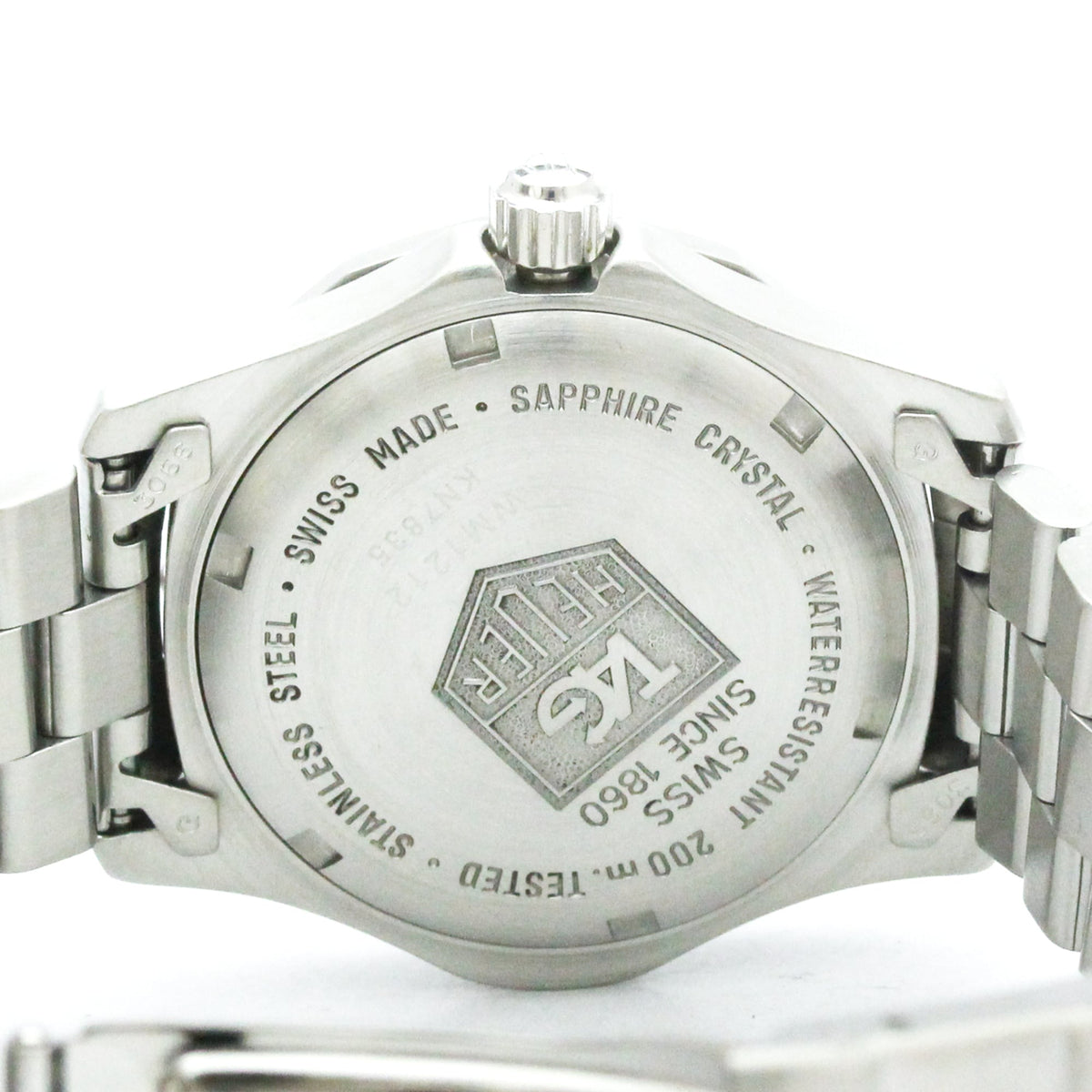 TAG Heuer Professional WM1212 Schwarz Zifferblatt 35 mm Uhr