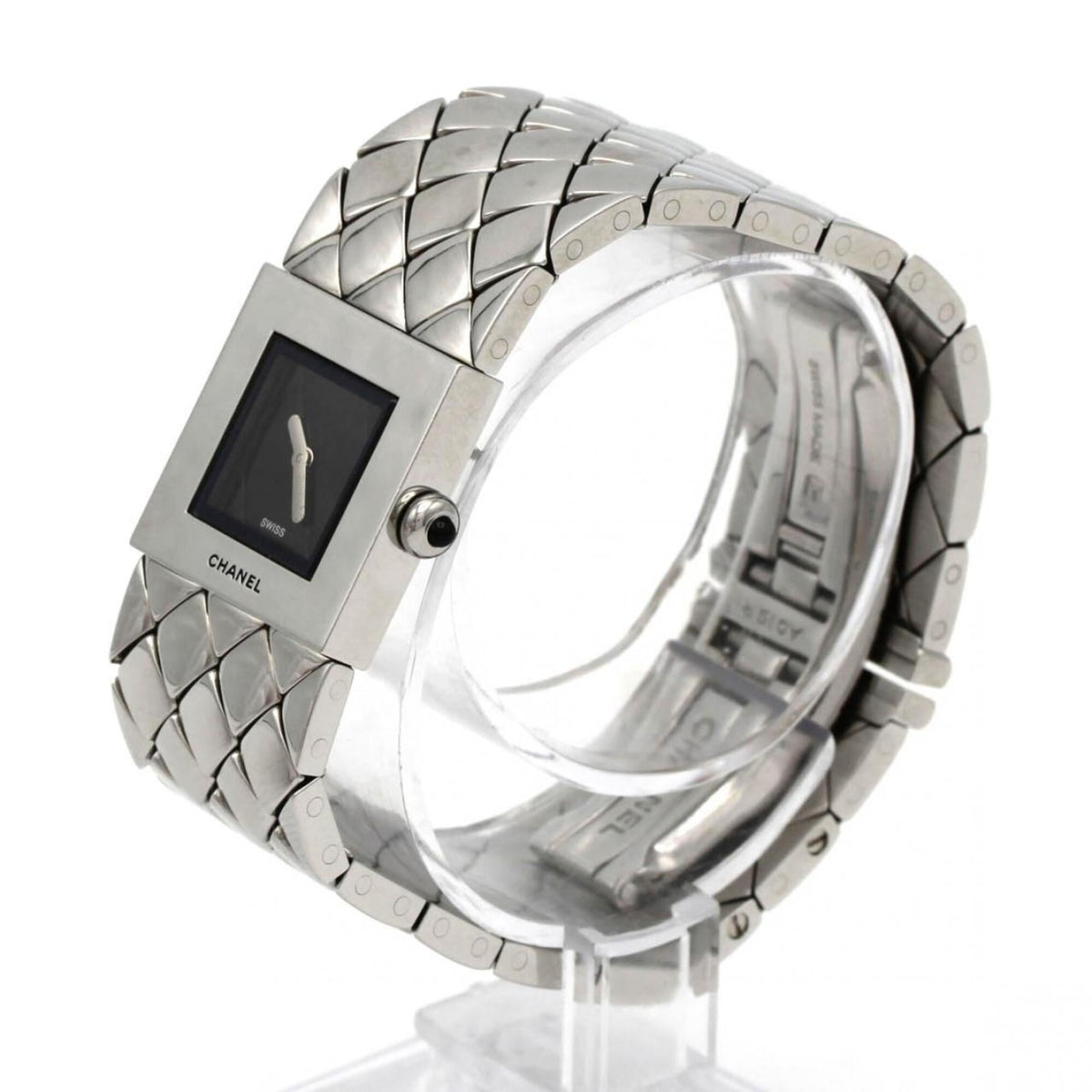 Chanel Matelassé H0009 Schwarz Zifferblatt 19 mm Uhr