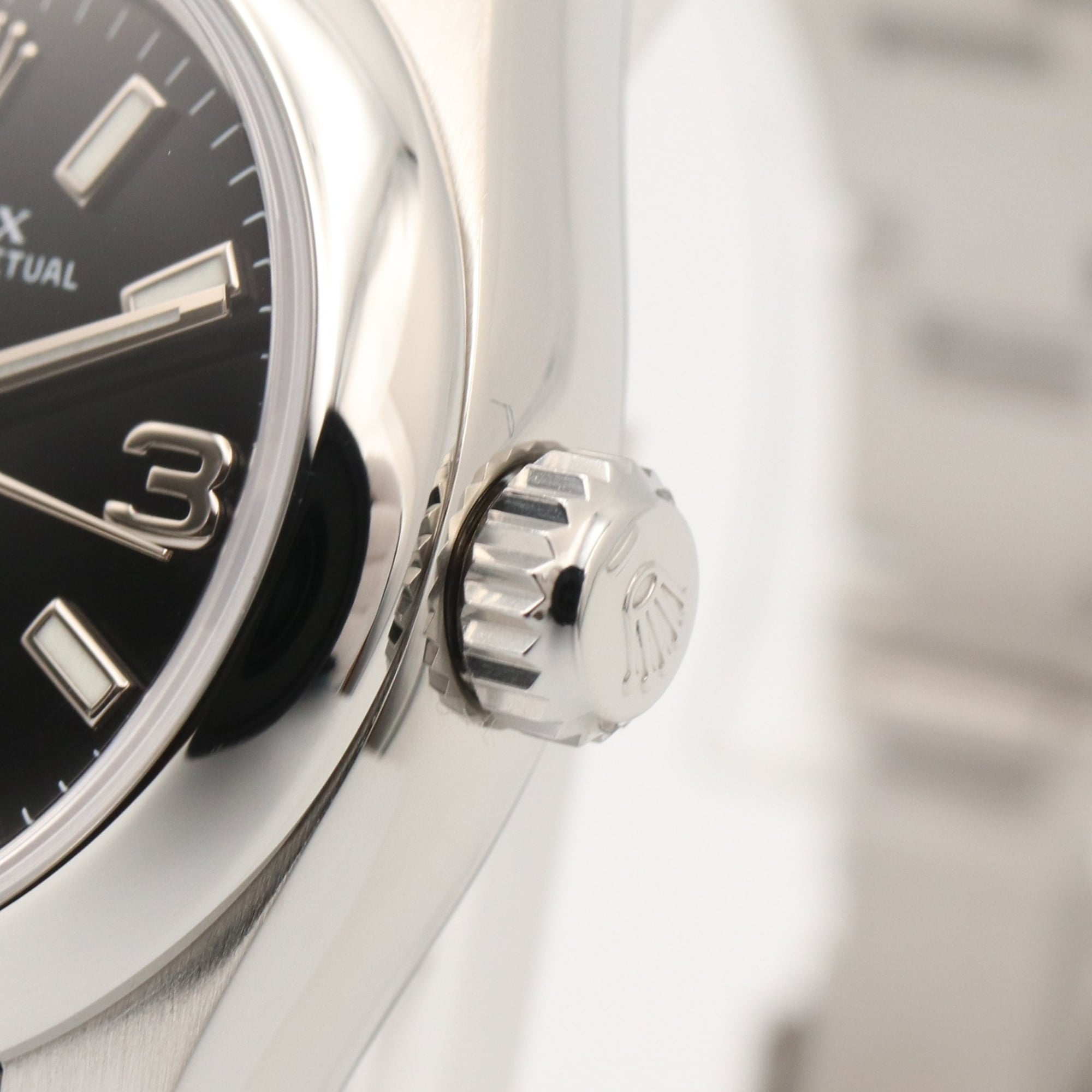 Rolex Oyster Perpetual 176200 Black Dial 26mm Watch