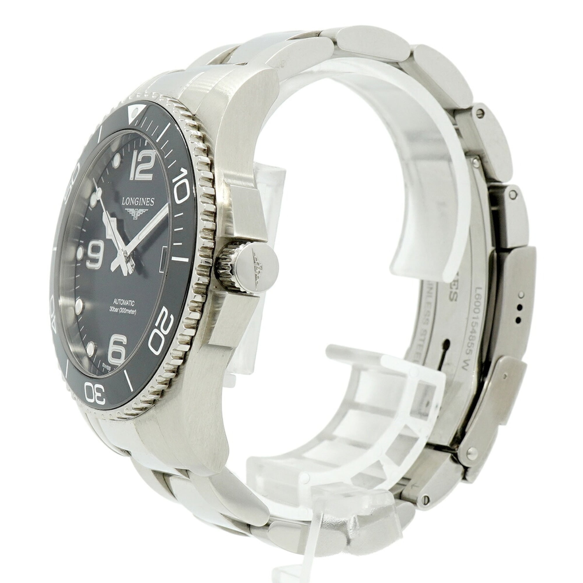 Longines HydroConquest L3.781.4 Black Dial 41mm Watch