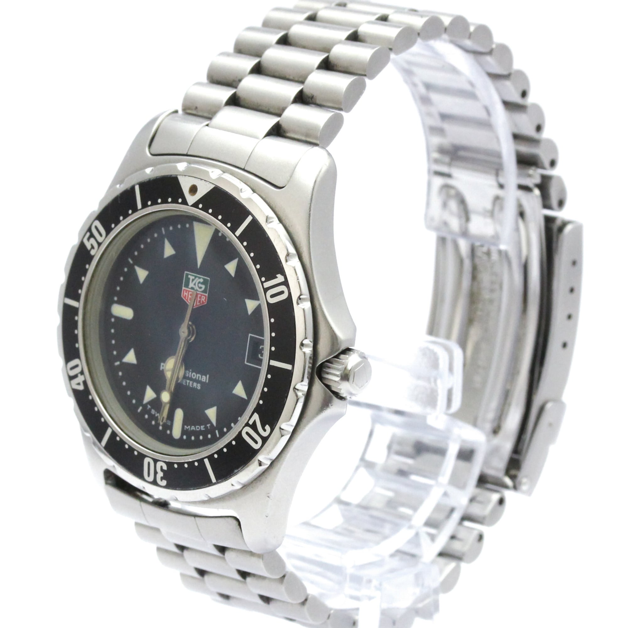 TAG HEUER Professional Chronograph Steel Quartz Mens Watch 973.006
