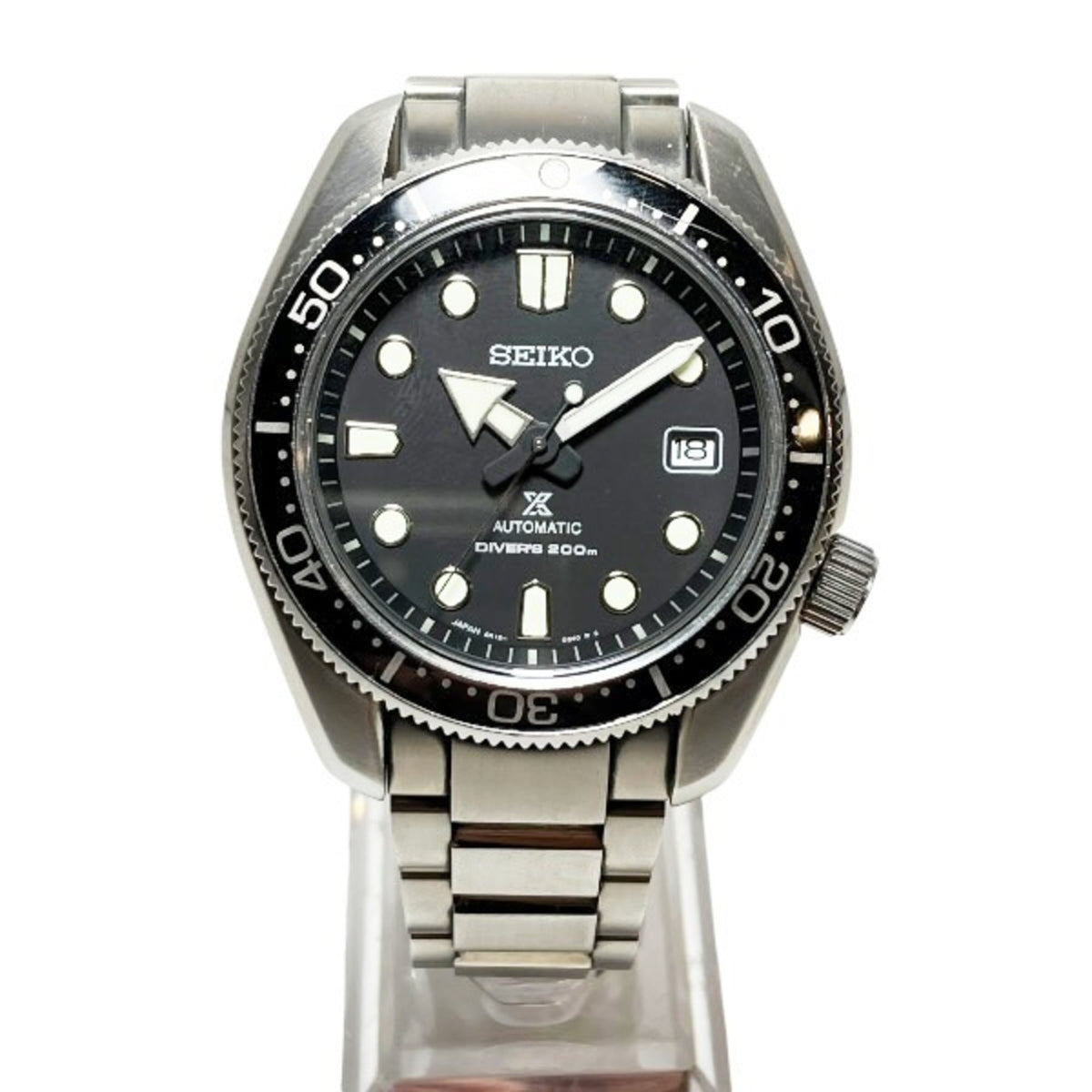 Seiko Prospex 6R15-04G0 Schwarz Zifferblatt 43 mm Uhr