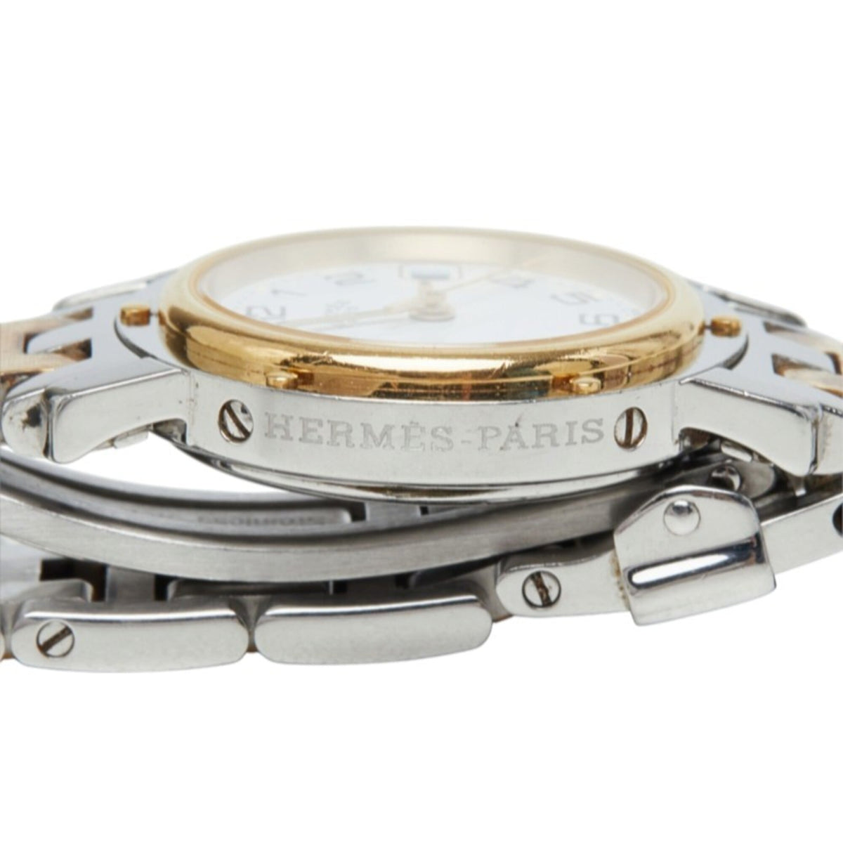 Montre Hermes Clipper CL4.220 Blanc avec cadran de 24 mm