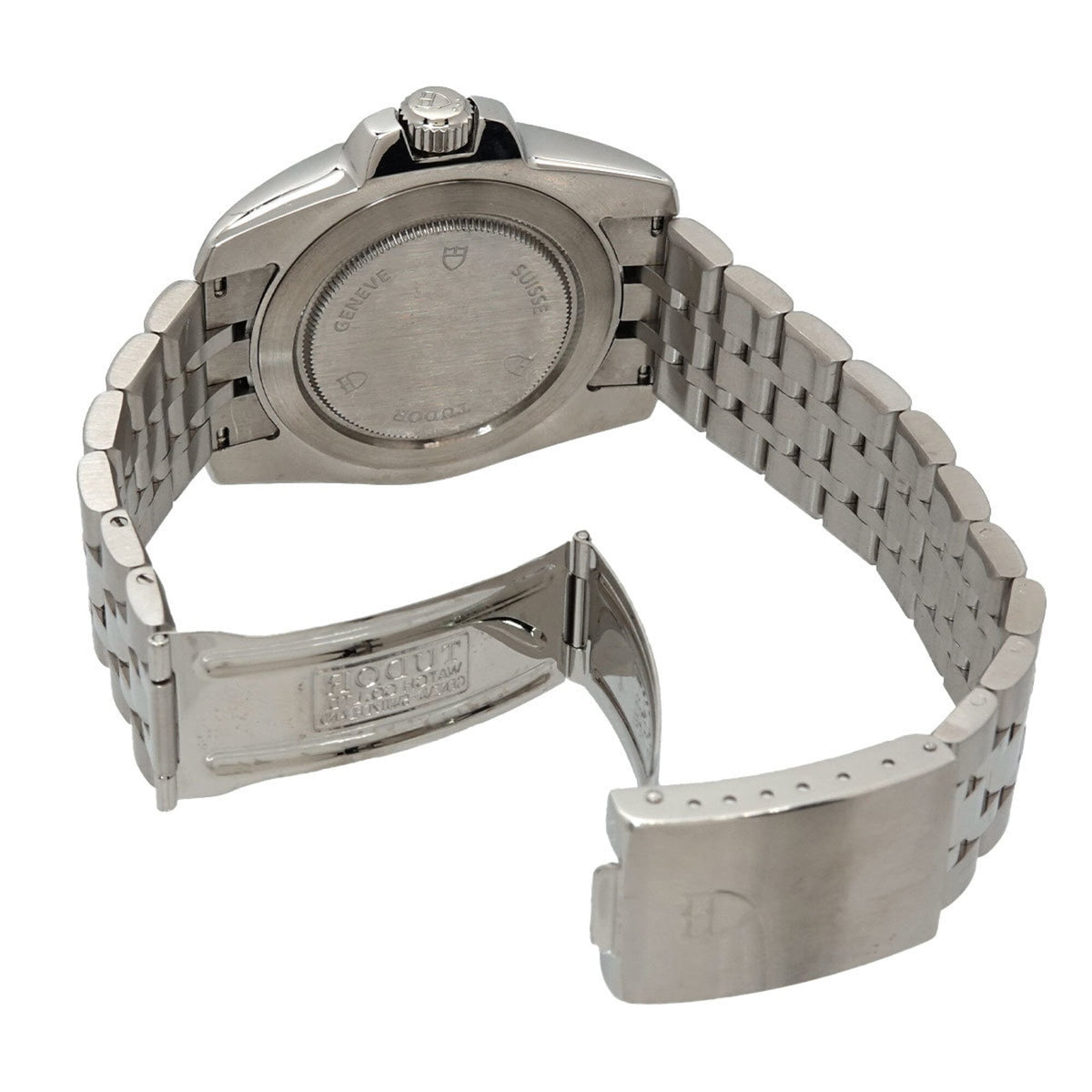 Tudor Hydronaut II 20040 met zwarte wijzerplaat 40mm Horloge