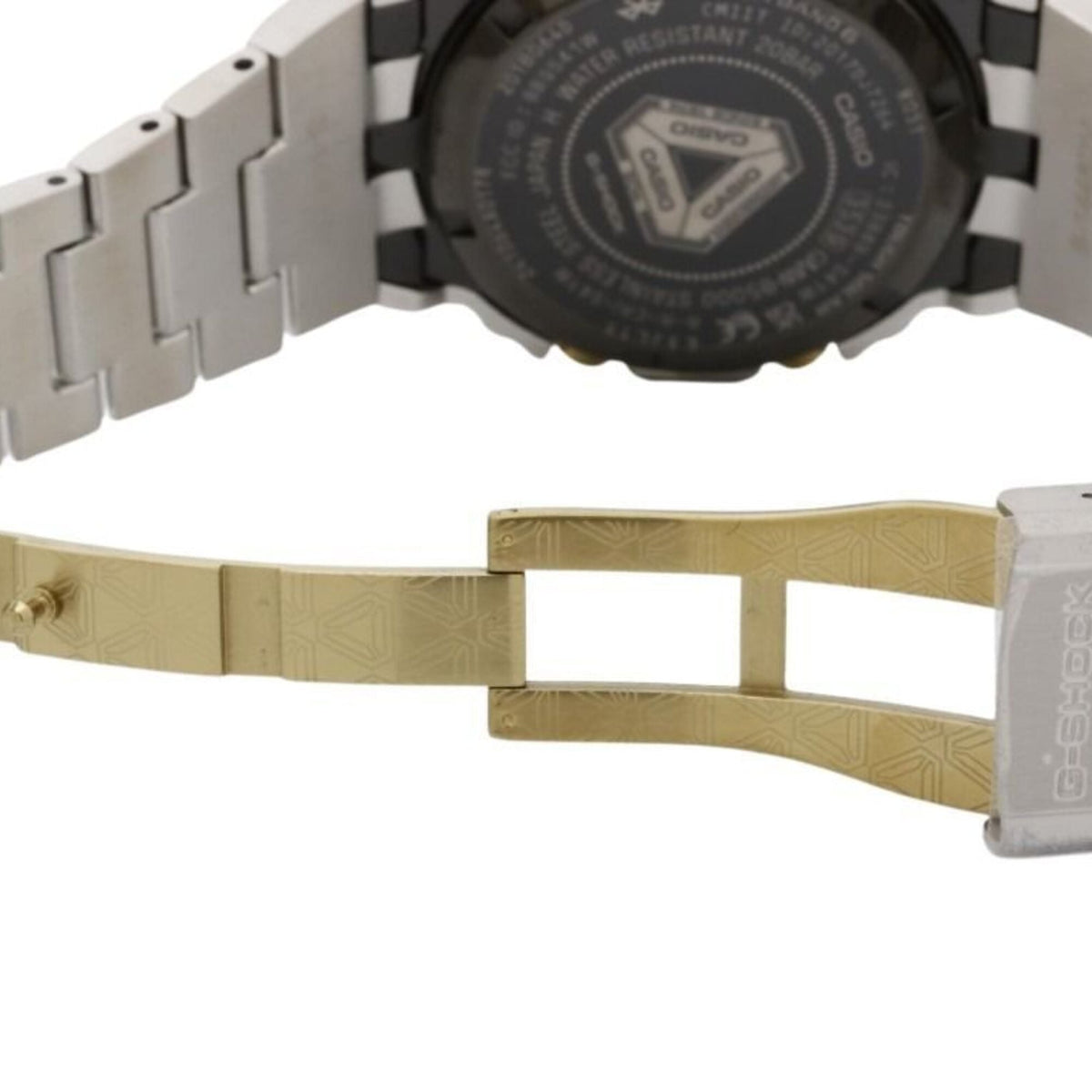 Montre Casio G-SHOCK modèle 50e anniversaire FULL METAL SÉRIE 5000 GMW-B5000SS-2JR Noir Cadran 43 mm
