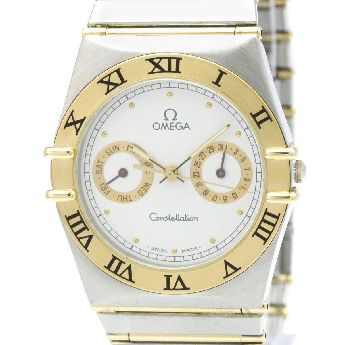 Omega Constellation 3961070 Weiß Zifferblatt 33 mm Uhr
