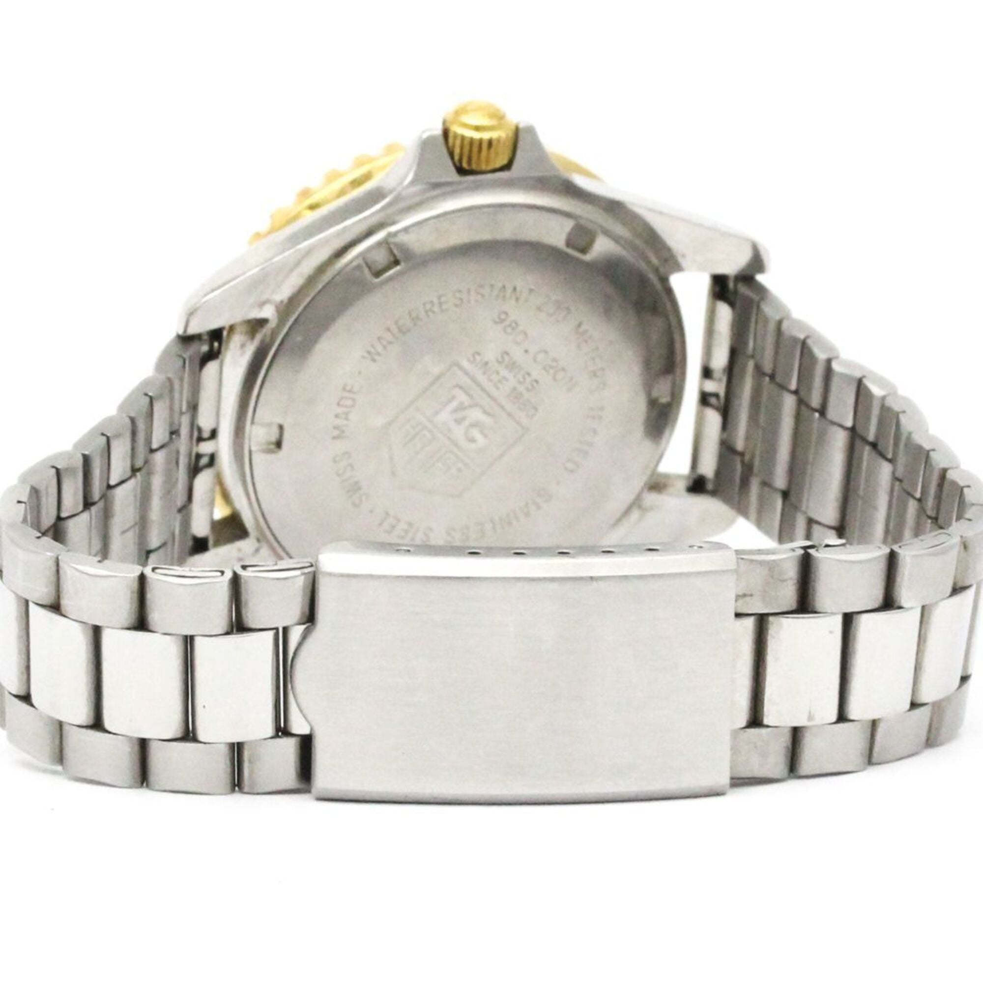 TAG HEUER 1000 Professional Gold Plated Steel 980.020