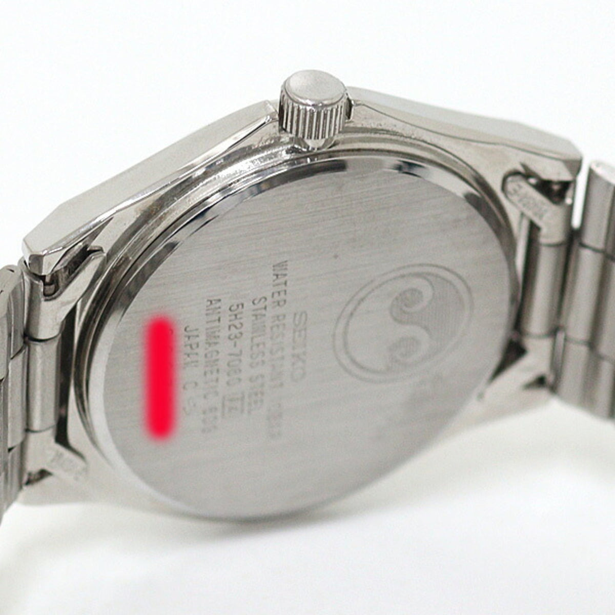 Seiko Chronos 5H23-7060 Silber Zifferblatt 35 mm Uhr