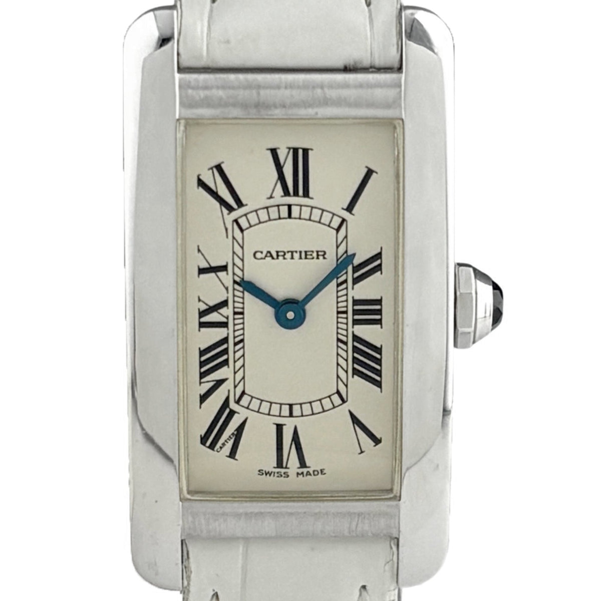 Cartier Tank American W2601956 Ivory Dial 19mm Watch
