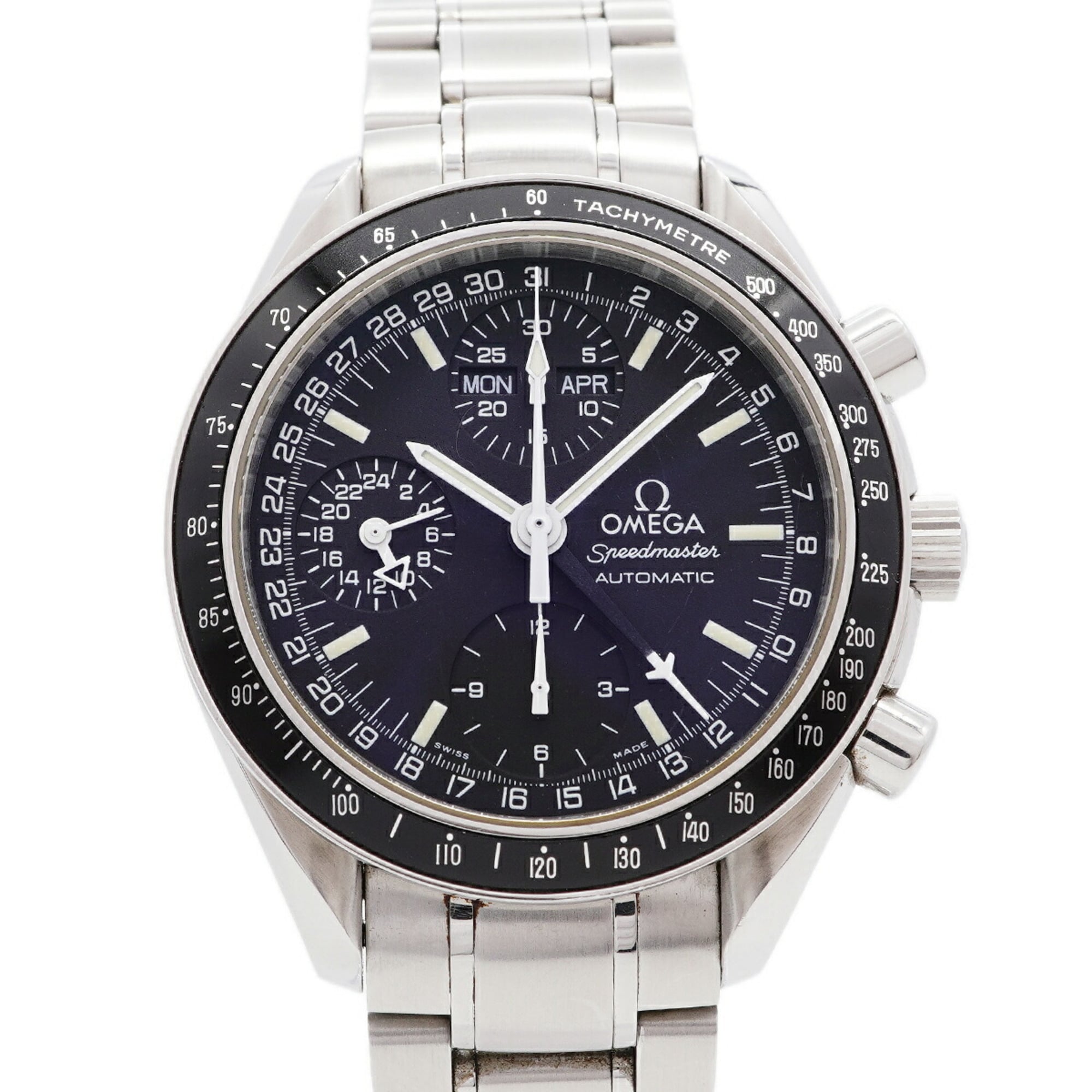 Omega Speedmaster Day-Date Mark 40 Cosmos 3520.5 Black Dial 39mm Watch
