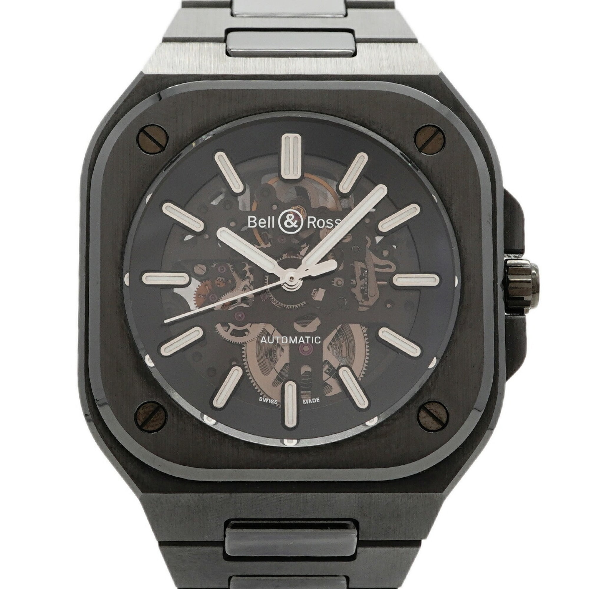 Bell & Ross BR05 Skeleton Black Ceramic BR05A-BL-SK-CE SCE Dial for Men