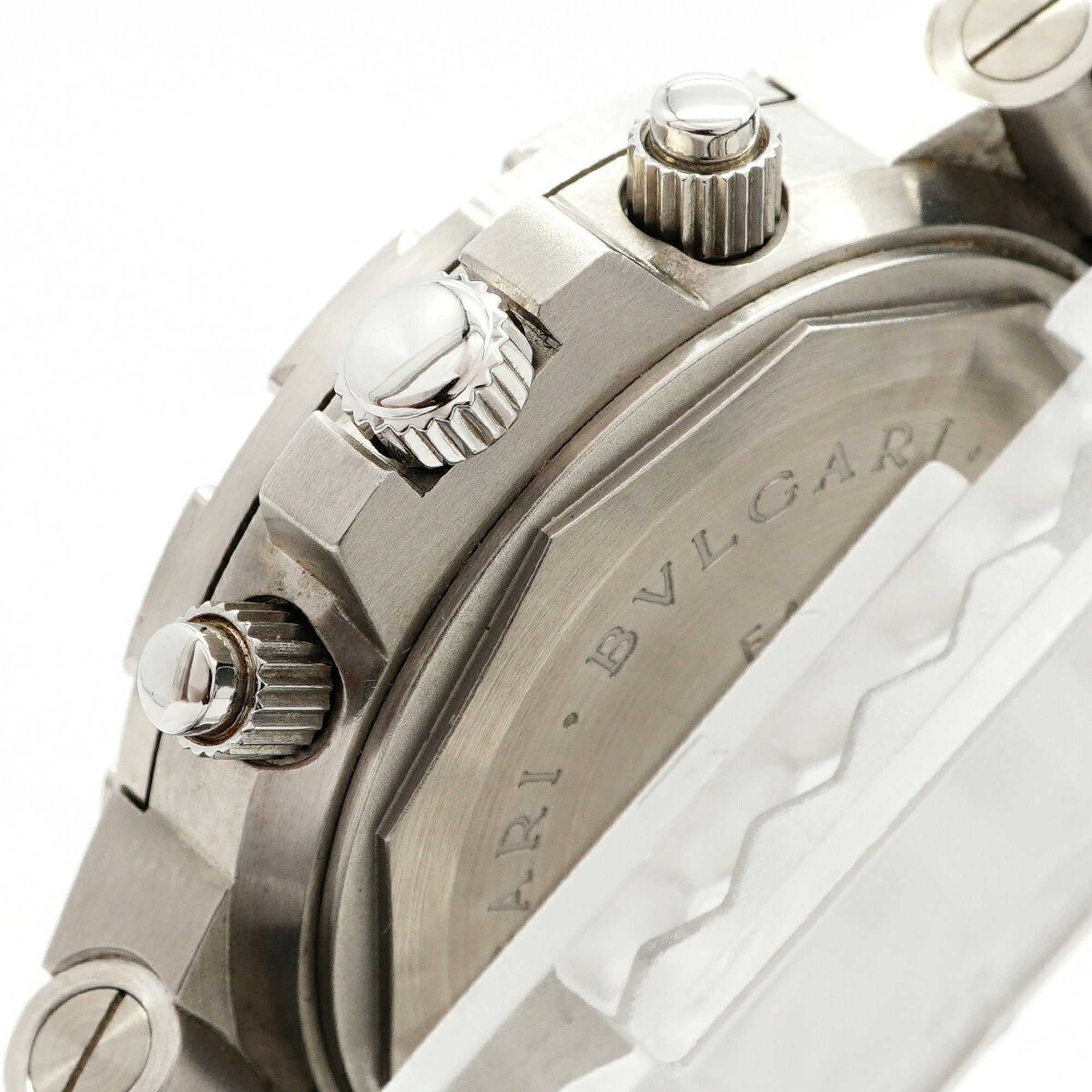 Bulgari Diagono Scuba GMT SD38SGMT Black Dial