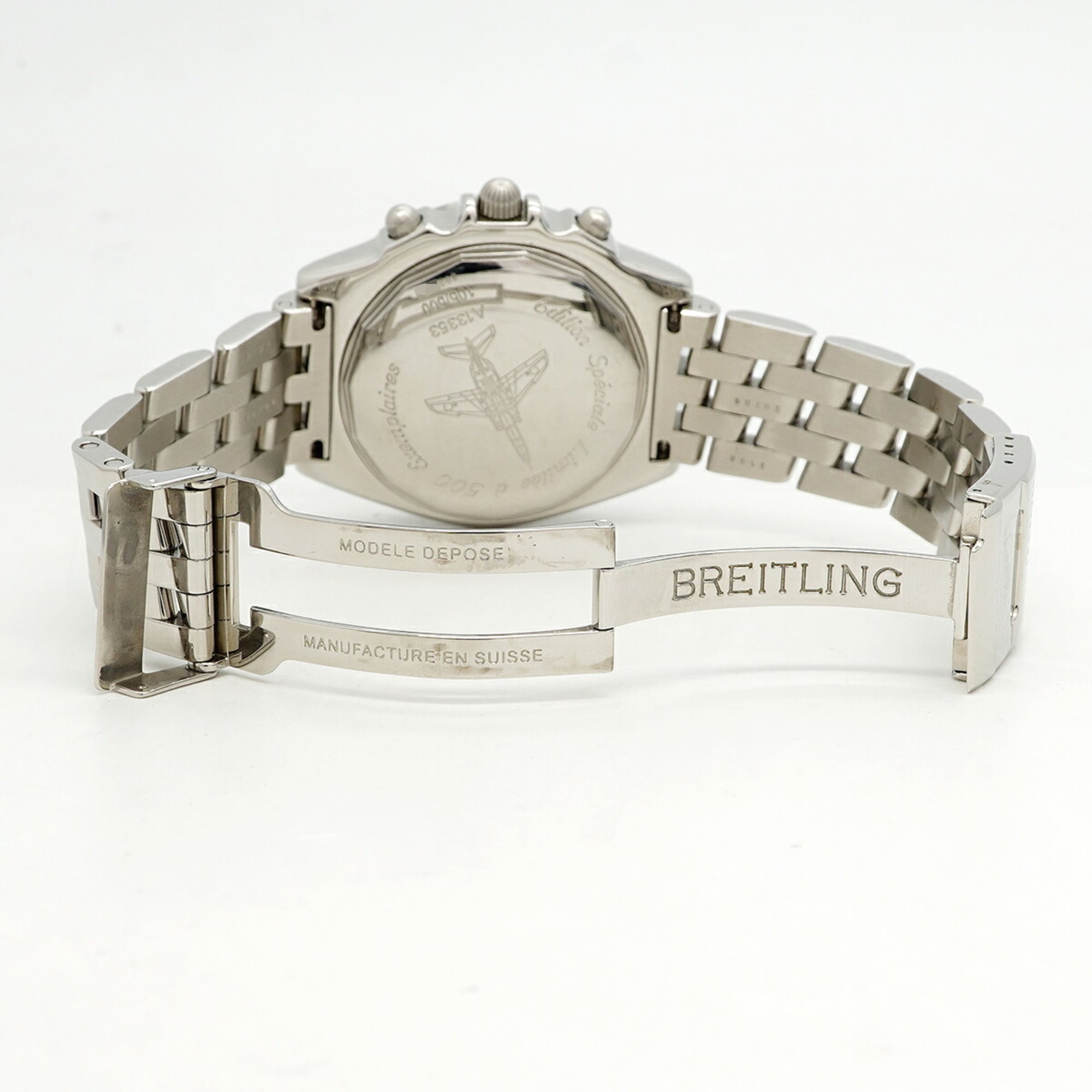 Breitling Chronomat A13353 Blue Dial 40mm Watch