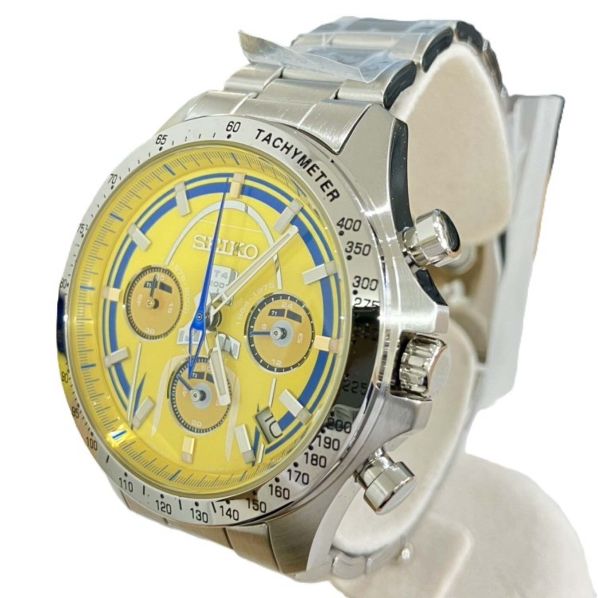 SEIKO Doctor Yellow T4 Memorial Watch Last Run Wristwatch
