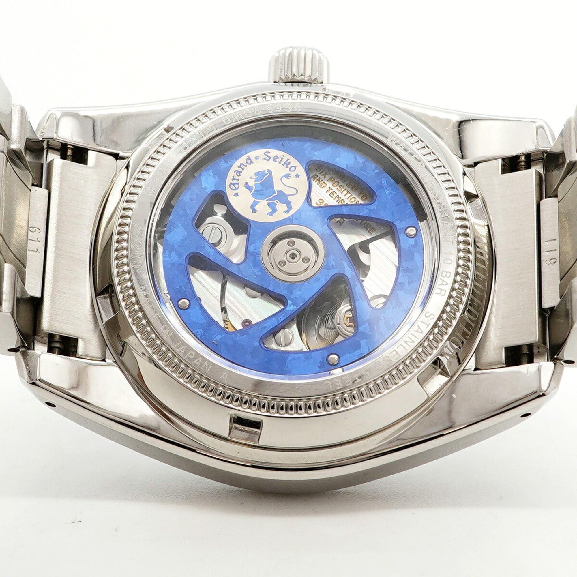 Seiko Grand Mechanical Limited Edition of 1200 Pieces Worldwide SBGR325 9S65-00W0 Blue Dial