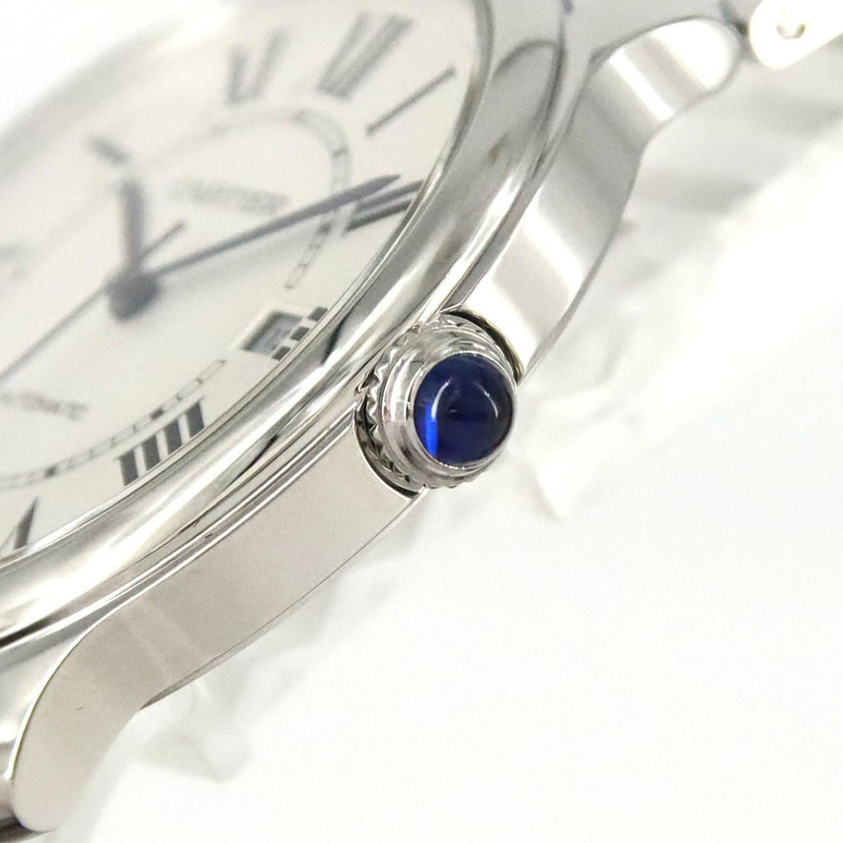 Cartier Ronde Must, Modell WSRN0035 Silber Zifferblatt 40mm Uhr