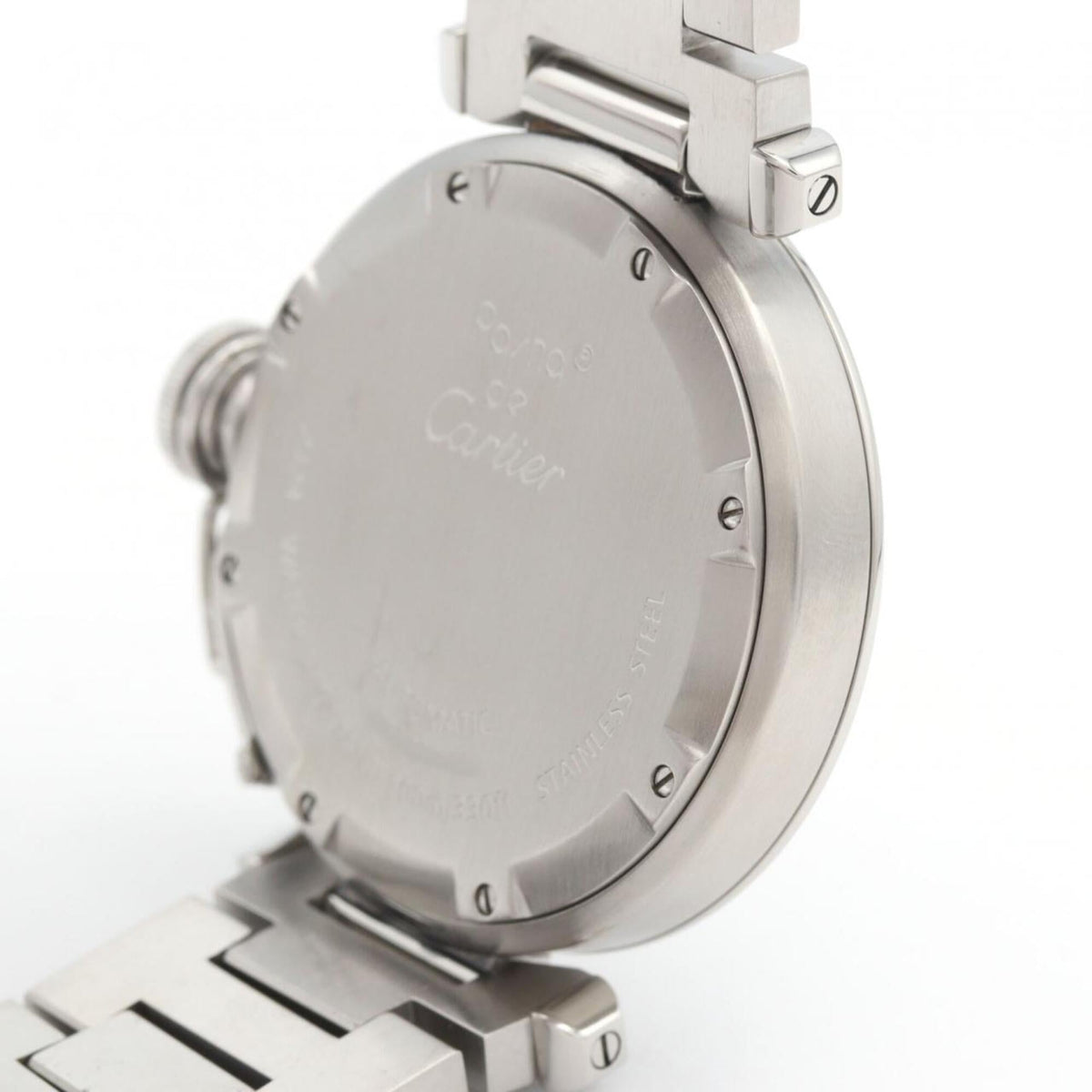 Cartier Pasha C W31074M7 White Dial 35mm Watch