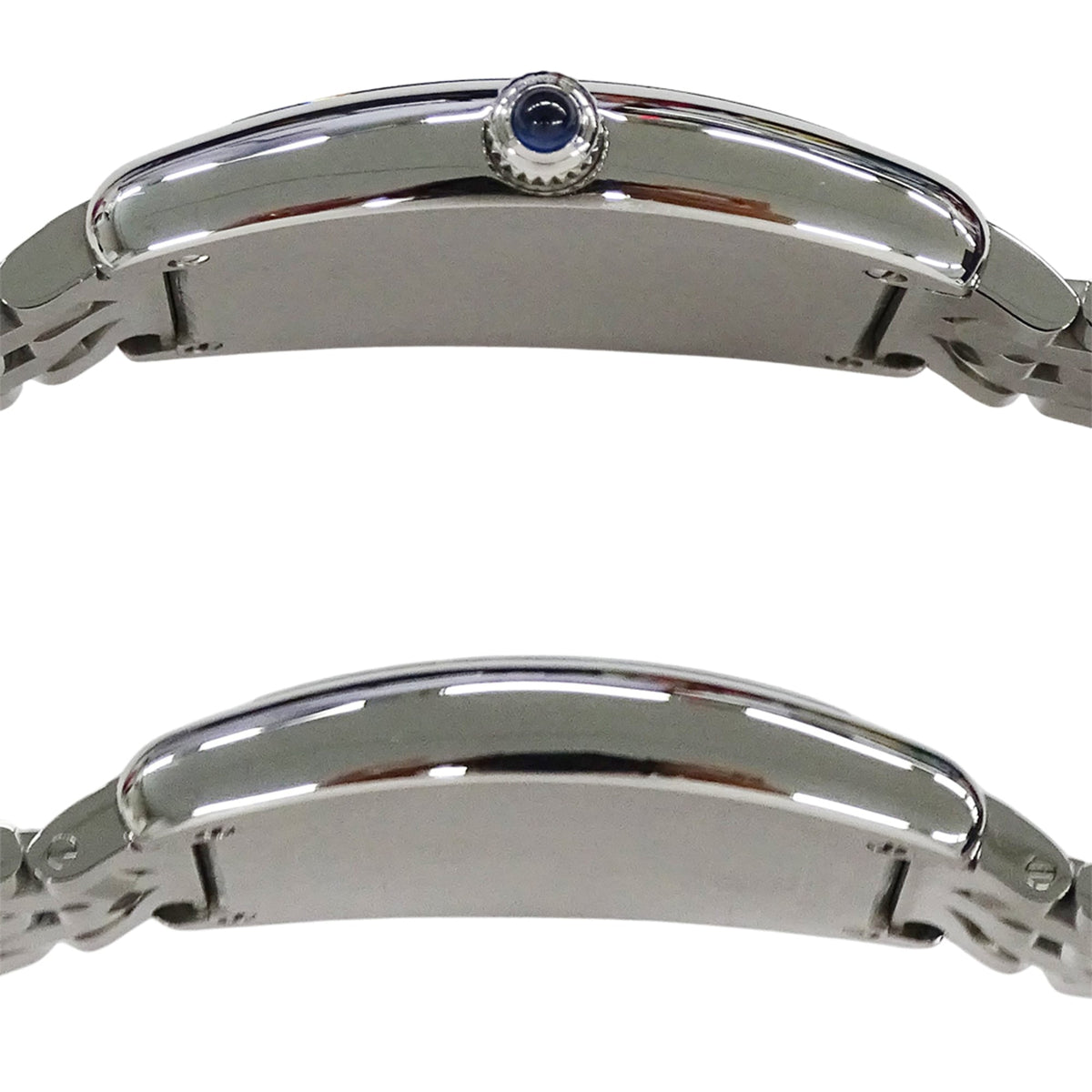 Franck Muller Tonneau Curvex 1752QZ Silver Dial 25mm Watch